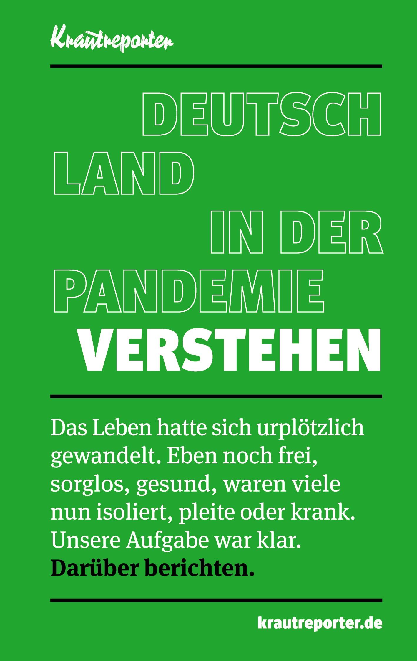 Vorderes Coverbild Deutschland in der Pandemie verstehen