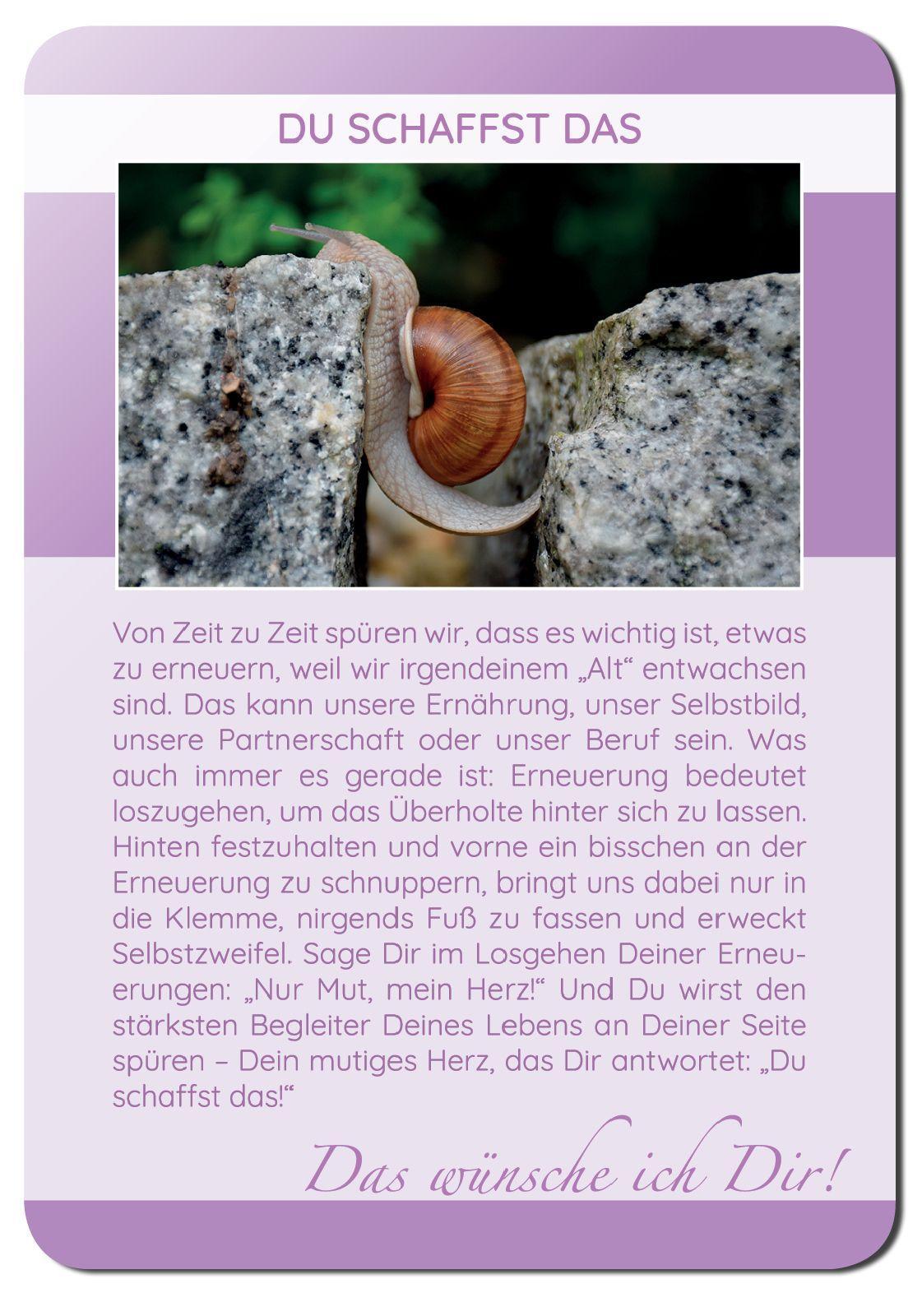 Beispielinhalt (Bild) 62 Gute Wünsche Karten | Das wünsche ich Dir | Achtsamkeitskarten | Orakelkarten | Impulskarten | Geschenkidee