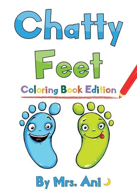 Vorderes Coverbild Chatty Feet: Coloring Book Edition