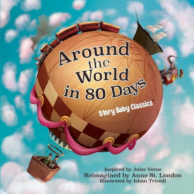 Vorderes Coverbild Around the World in 80 Days
