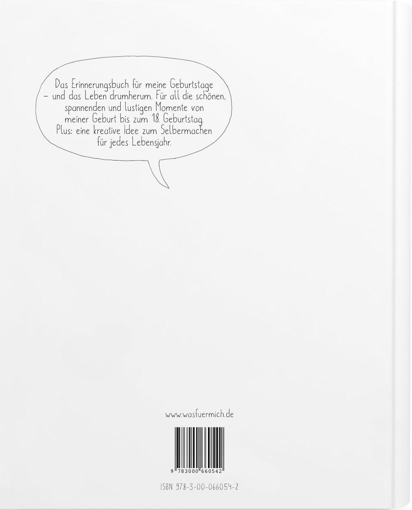 Beispielinhalt (Bild) Hipp, hipp, hurra! MEIN GEBURTSTAGSBUCH