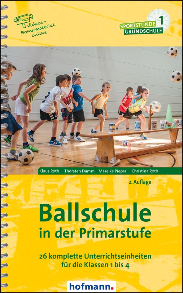 Vorderes Coverbild Ballschule in der Primarstufe
