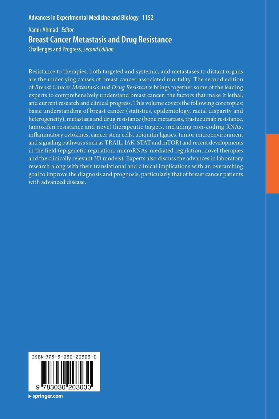 Rückseitencover Breast Cancer Metastasis and Drug Resistance