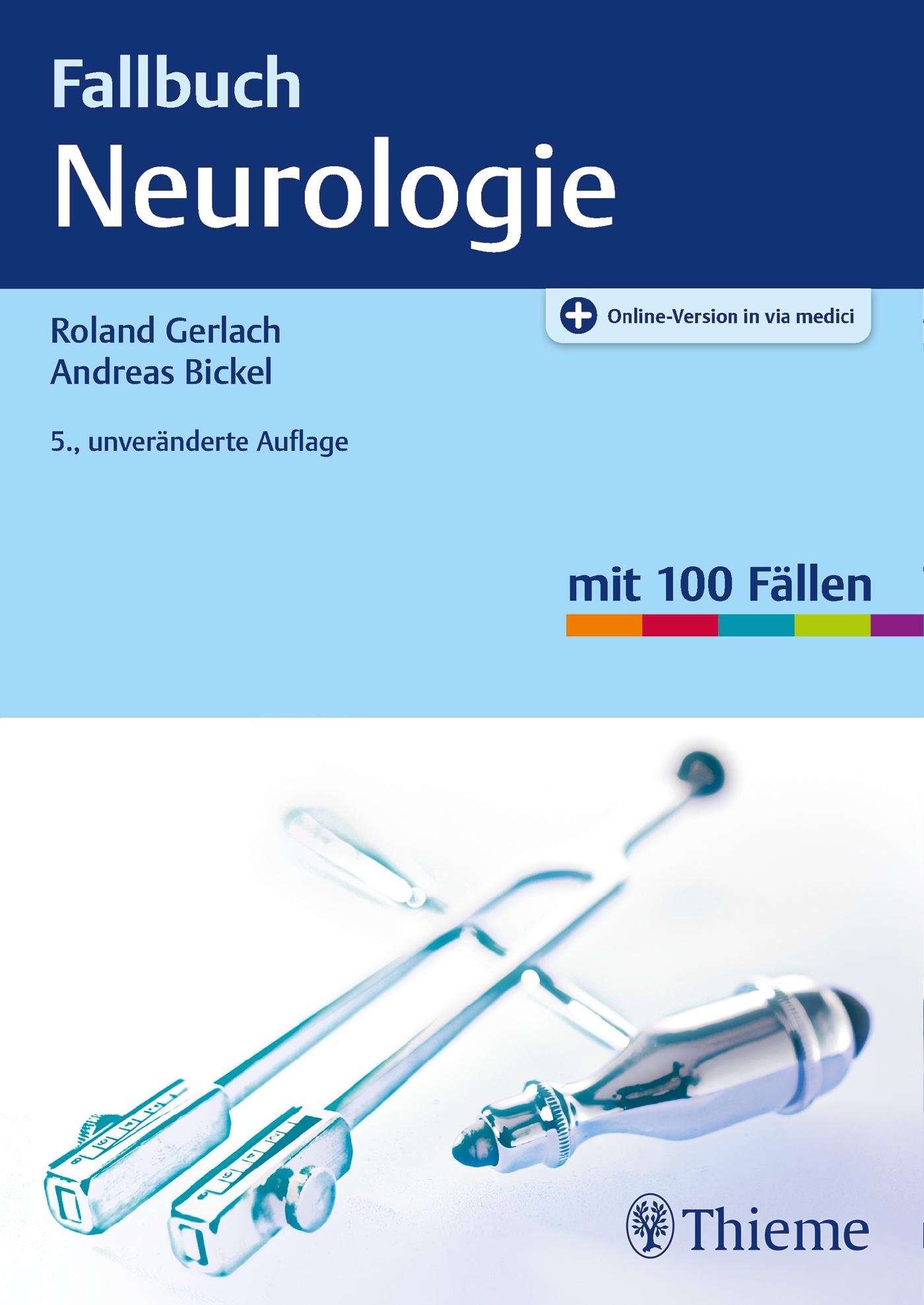 Vorderes Coverbild Fallbuch Neurologie