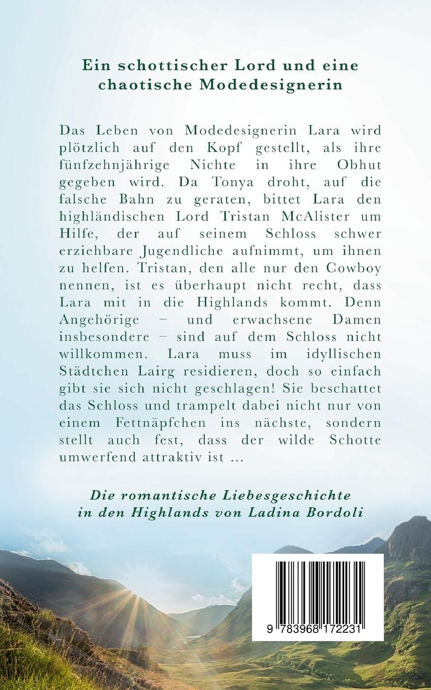 Rückseitencover Verliebt in den Highlands