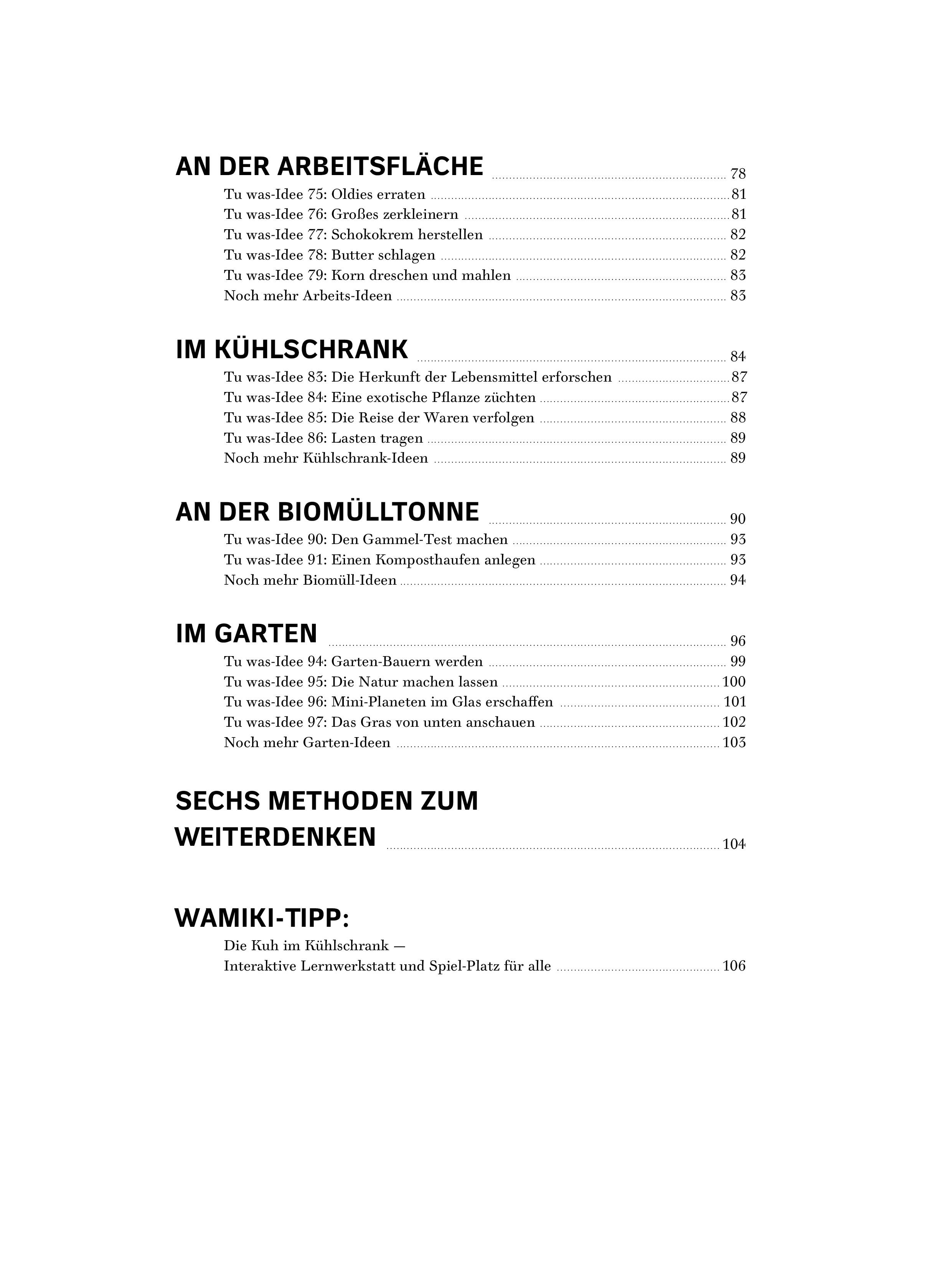 Beispielinhalt (Bild) 100 Ideen für eine bessere Welt