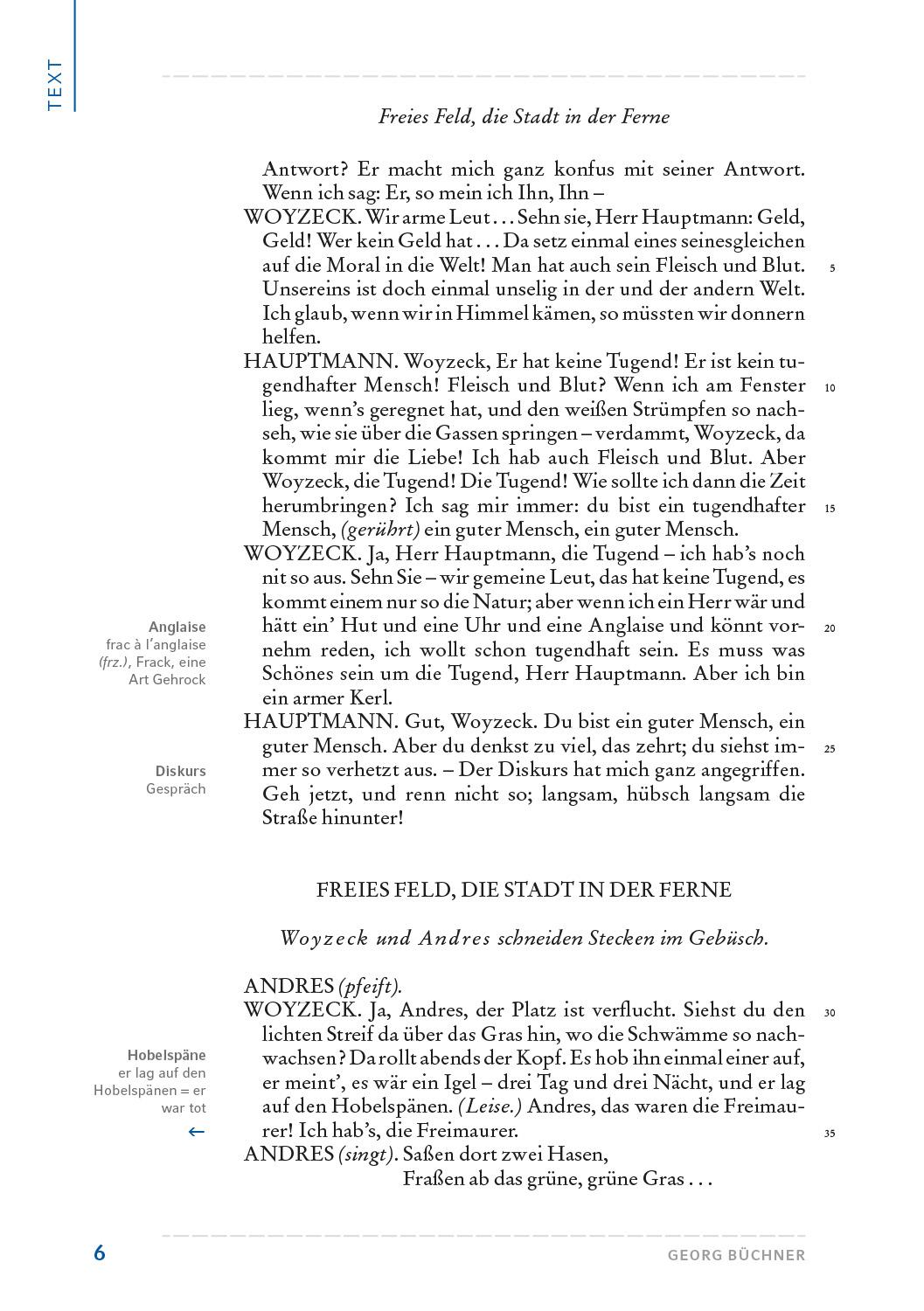 Beispielinhalt (Bild) Woyzeck