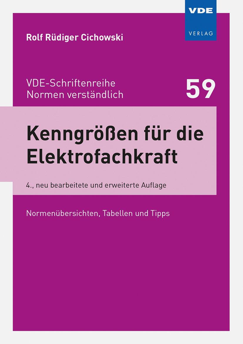 Beispielinhalt (Bild) Kenngrößen für die Elektrofachkraft