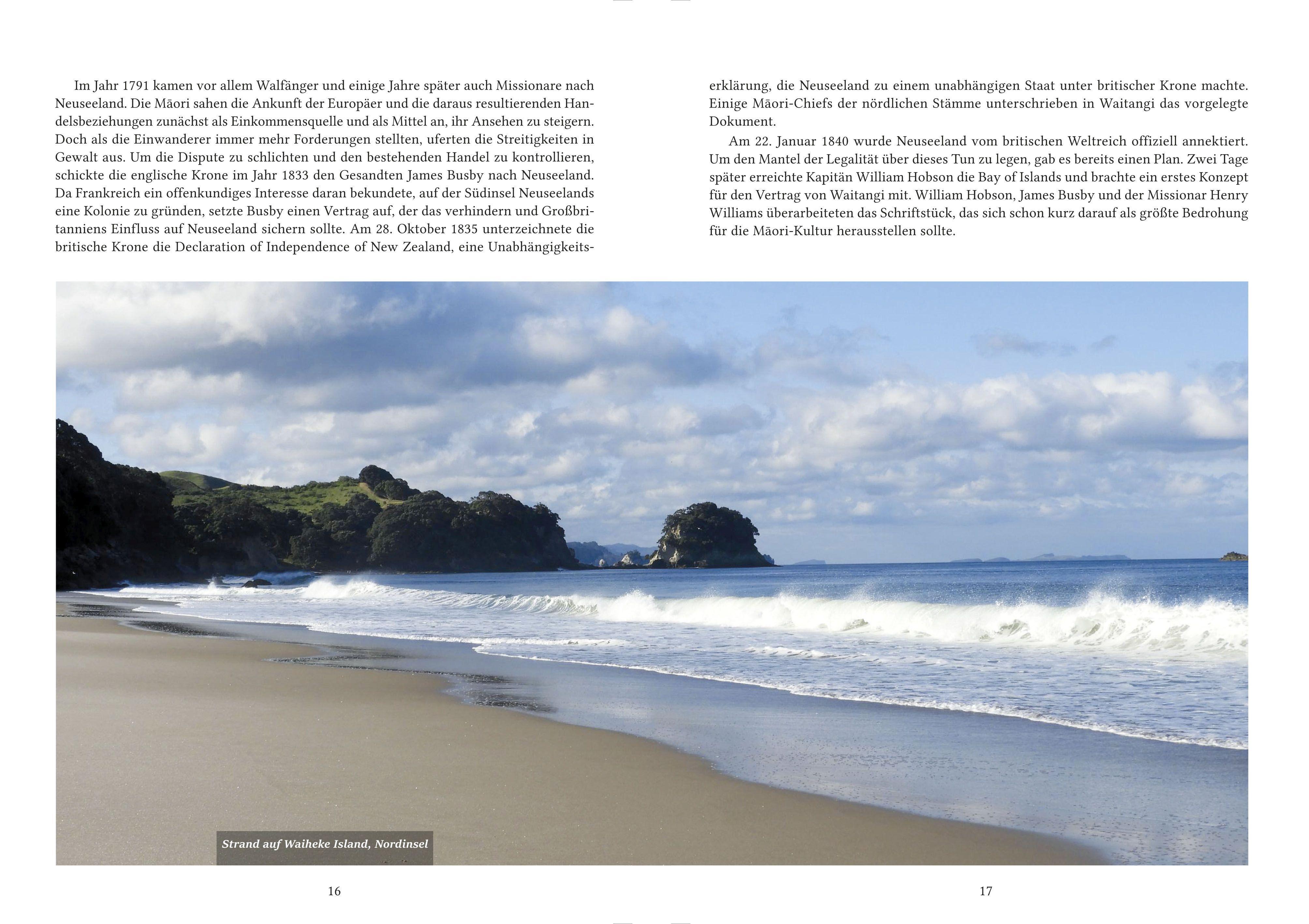 Beispielinhalt (Bild) Neuseeland - Land der Maori