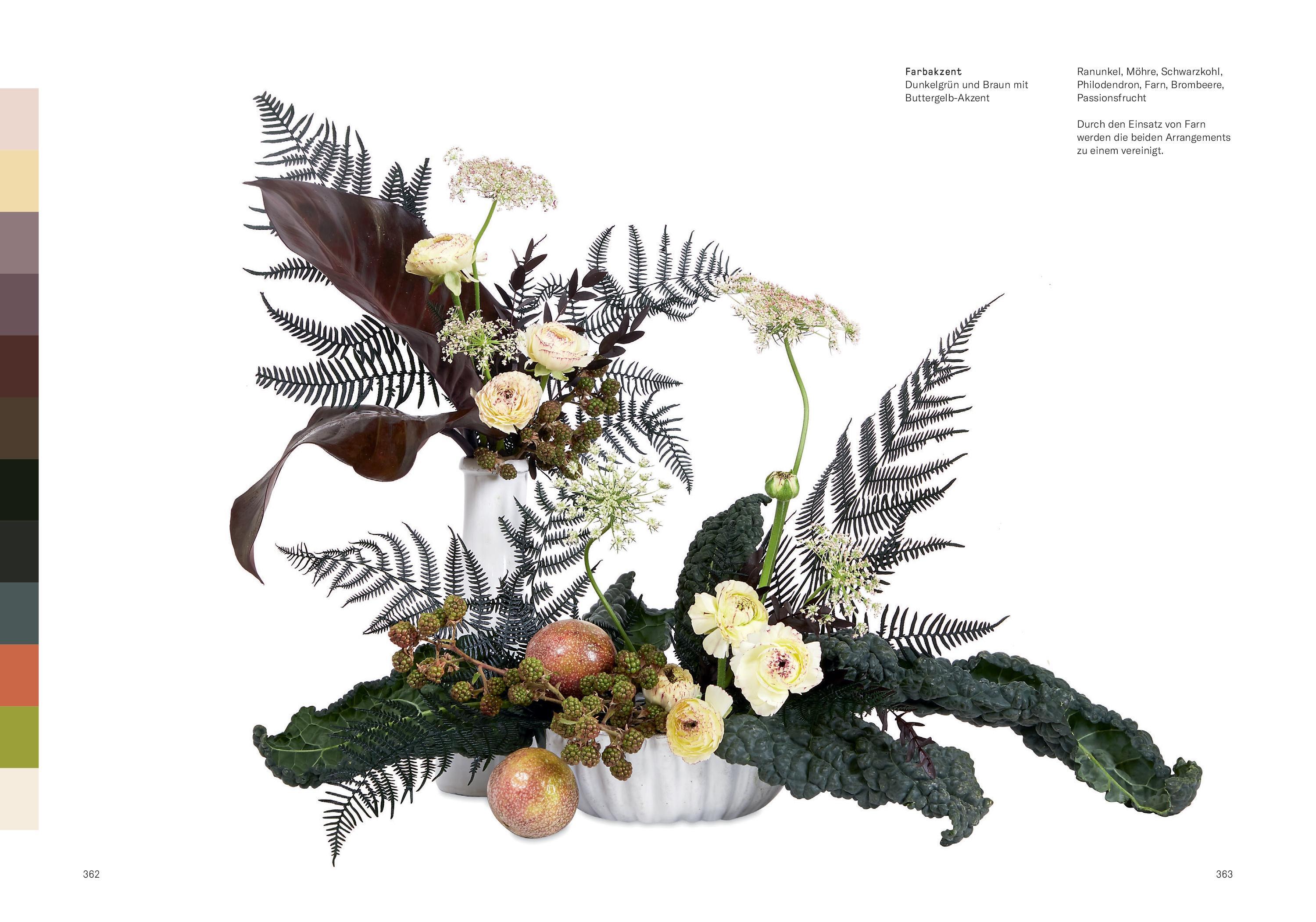 Beispielinhalt (Bild) Die Farbenlehre der Blumen