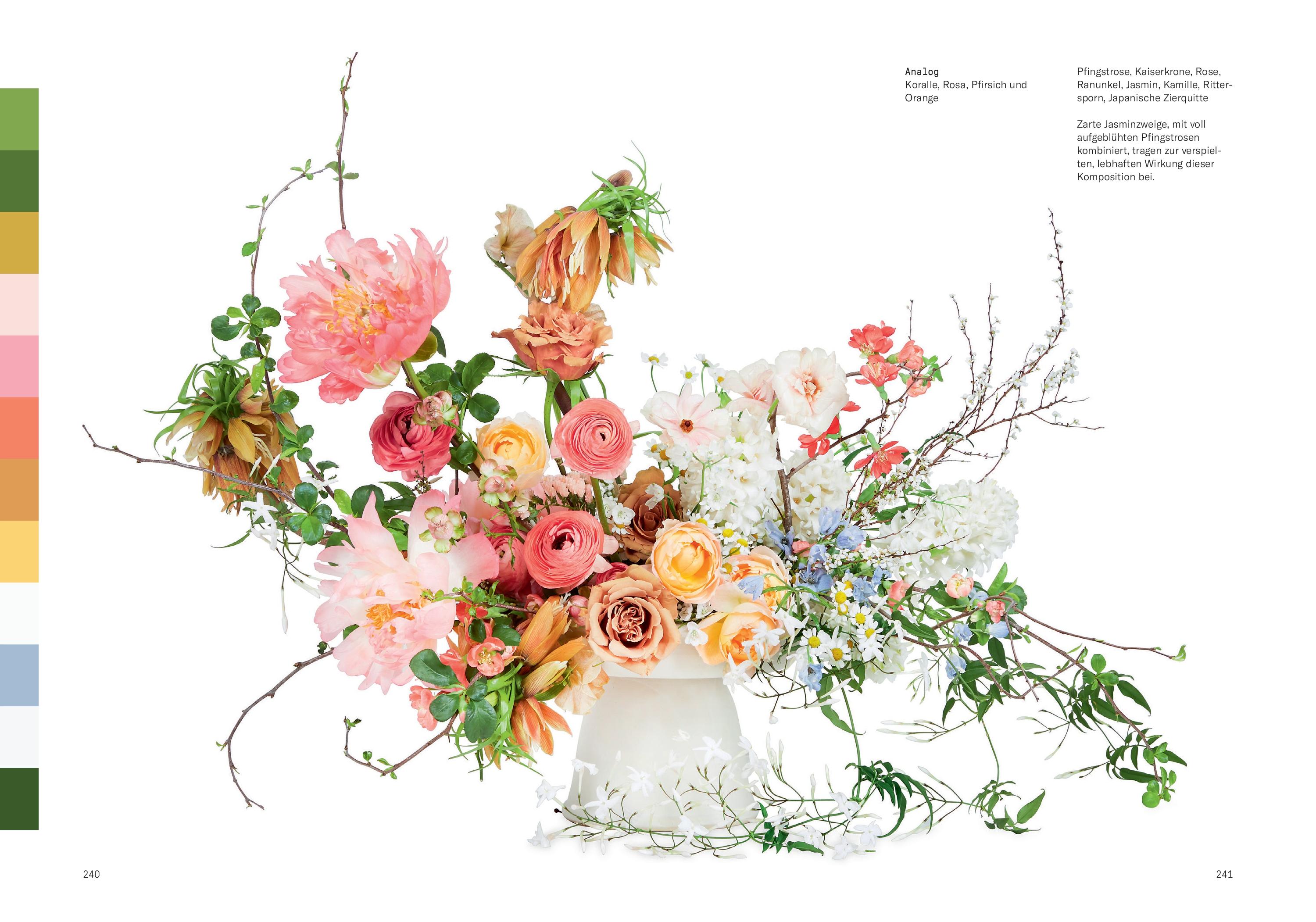 Beispielinhalt (Bild) Die Farbenlehre der Blumen