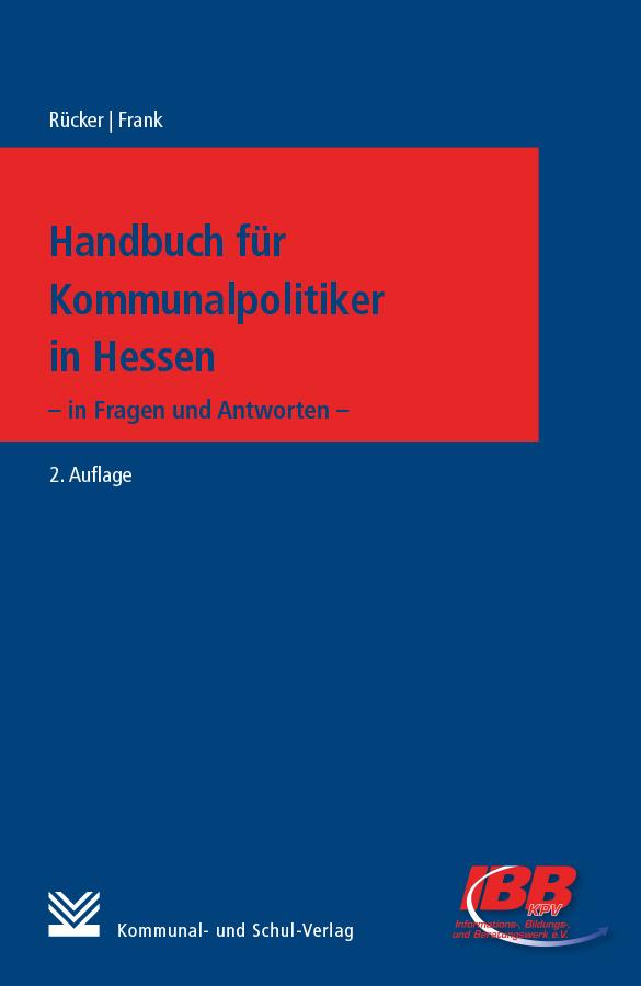 Vorderes Coverbild Handbuch für Kommunalpolitiker in Hessen
