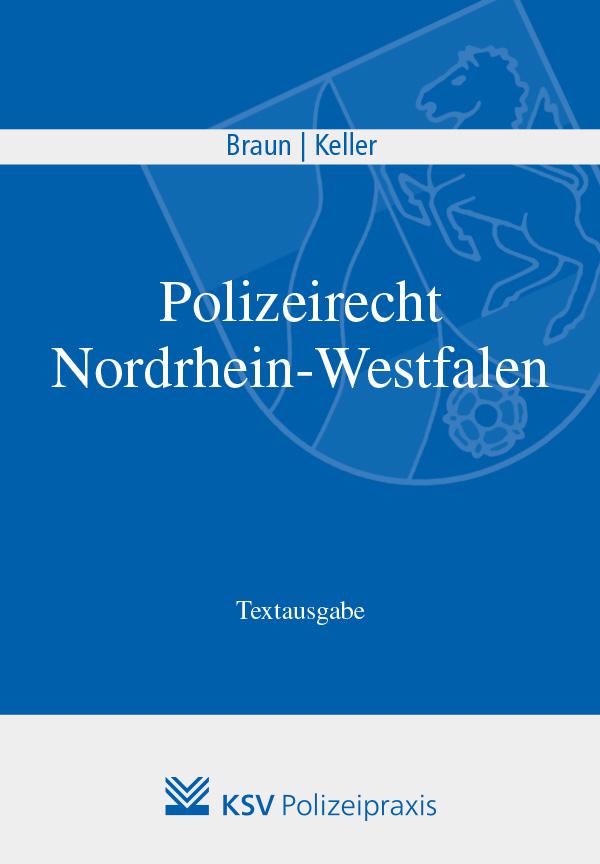 Vorderes Coverbild Polizeirecht Nordrhein-Westfalen