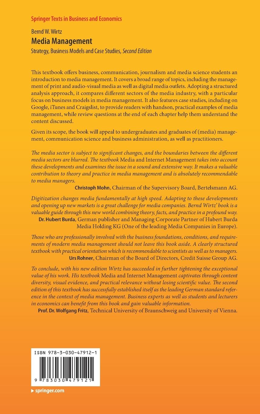 Rückseitencover Media Management