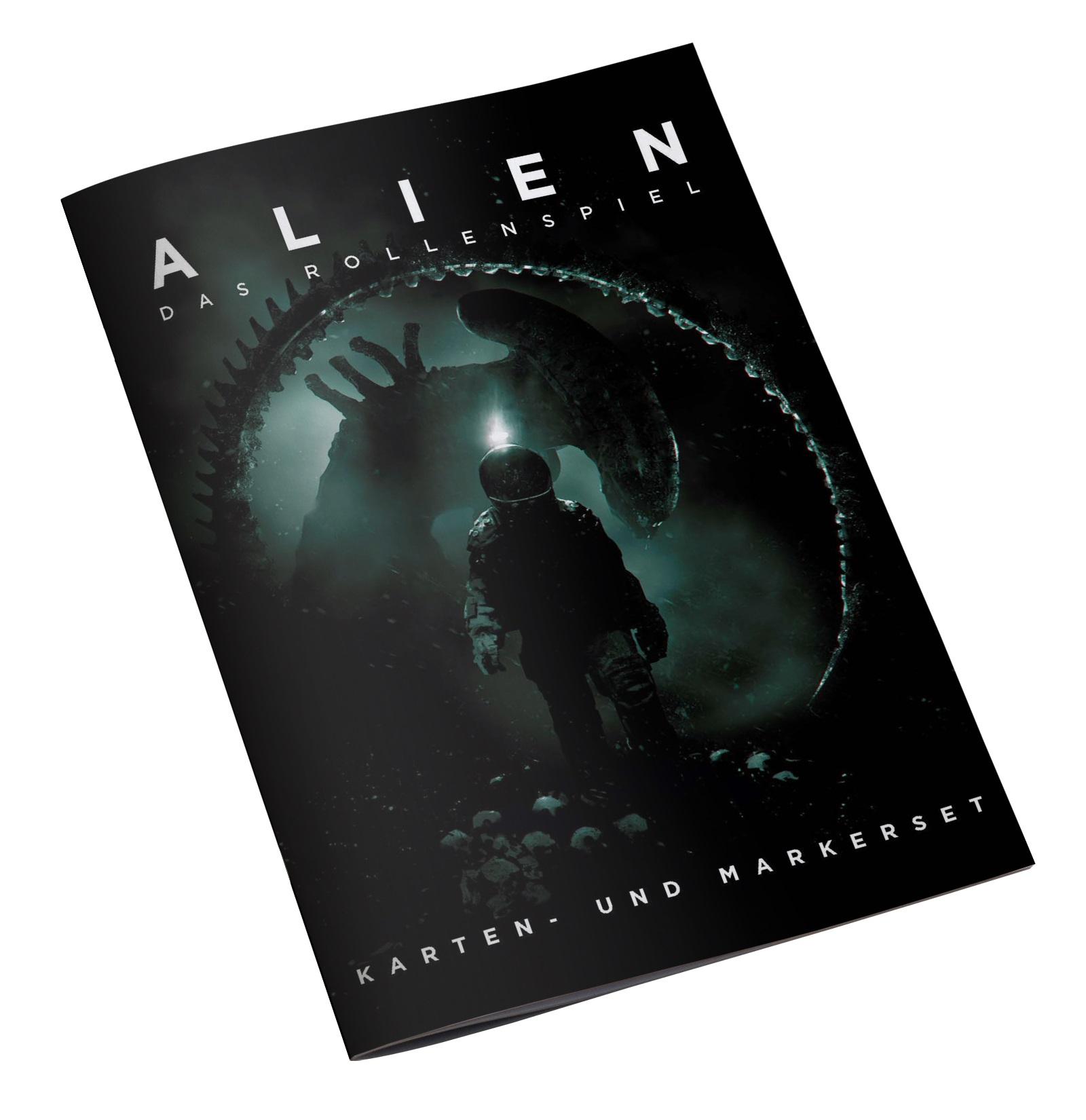 Vorderes Coverbild ALIEN: Das Rollenspiel - Karten- und Markerset
