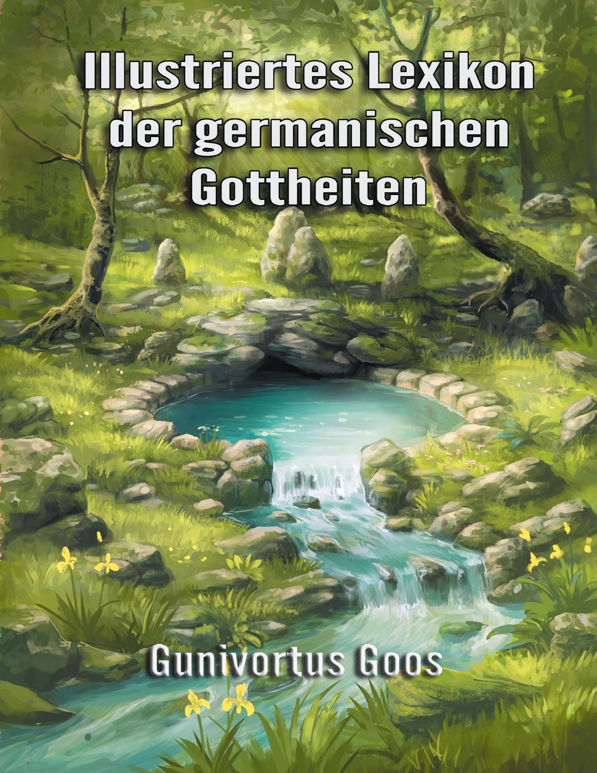 Vorderes Coverbild Illustriertes Lexikon der germanischen Gottheiten