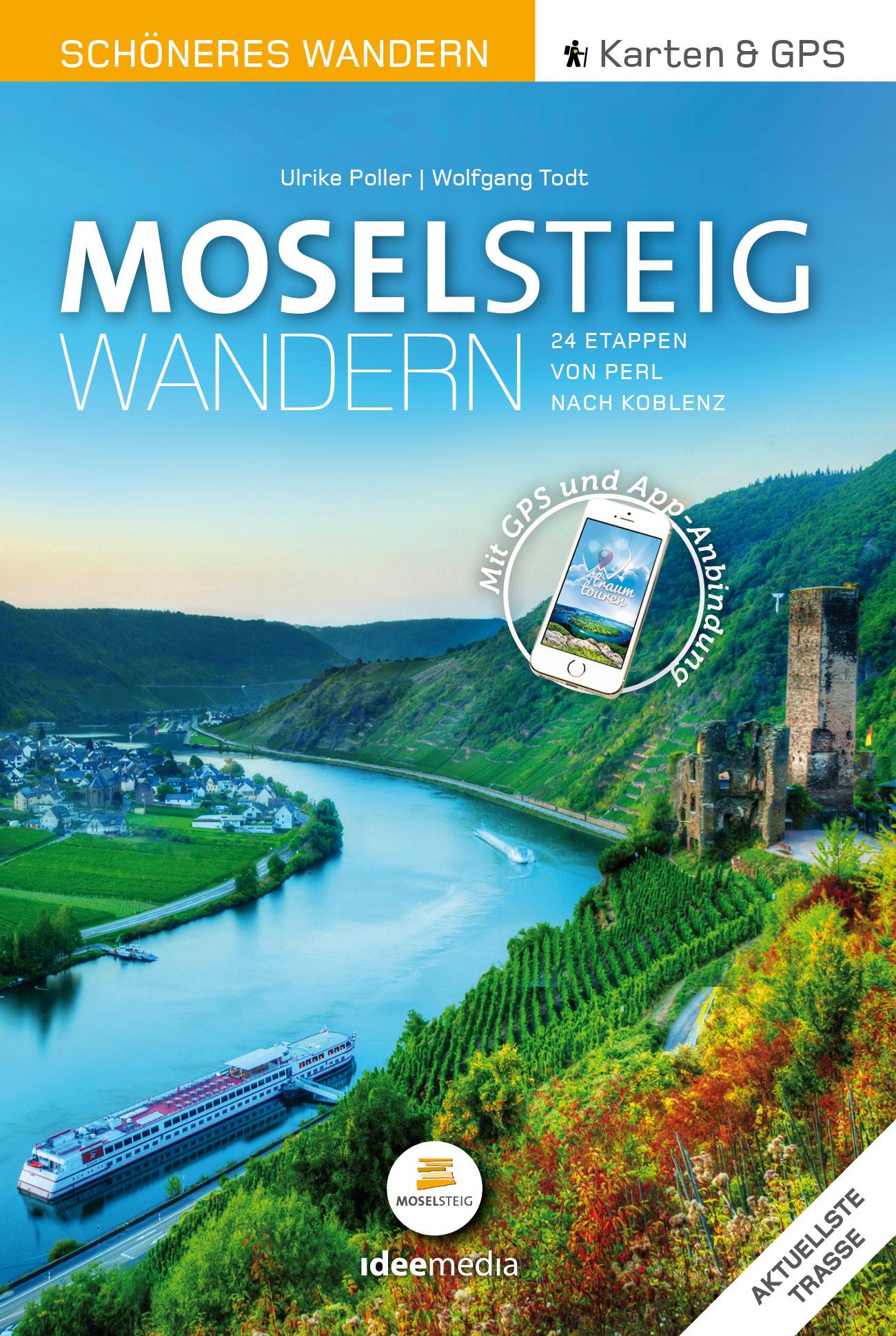 Vorderes Coverbild Moselsteig ? Schöneres Wandern Pocket