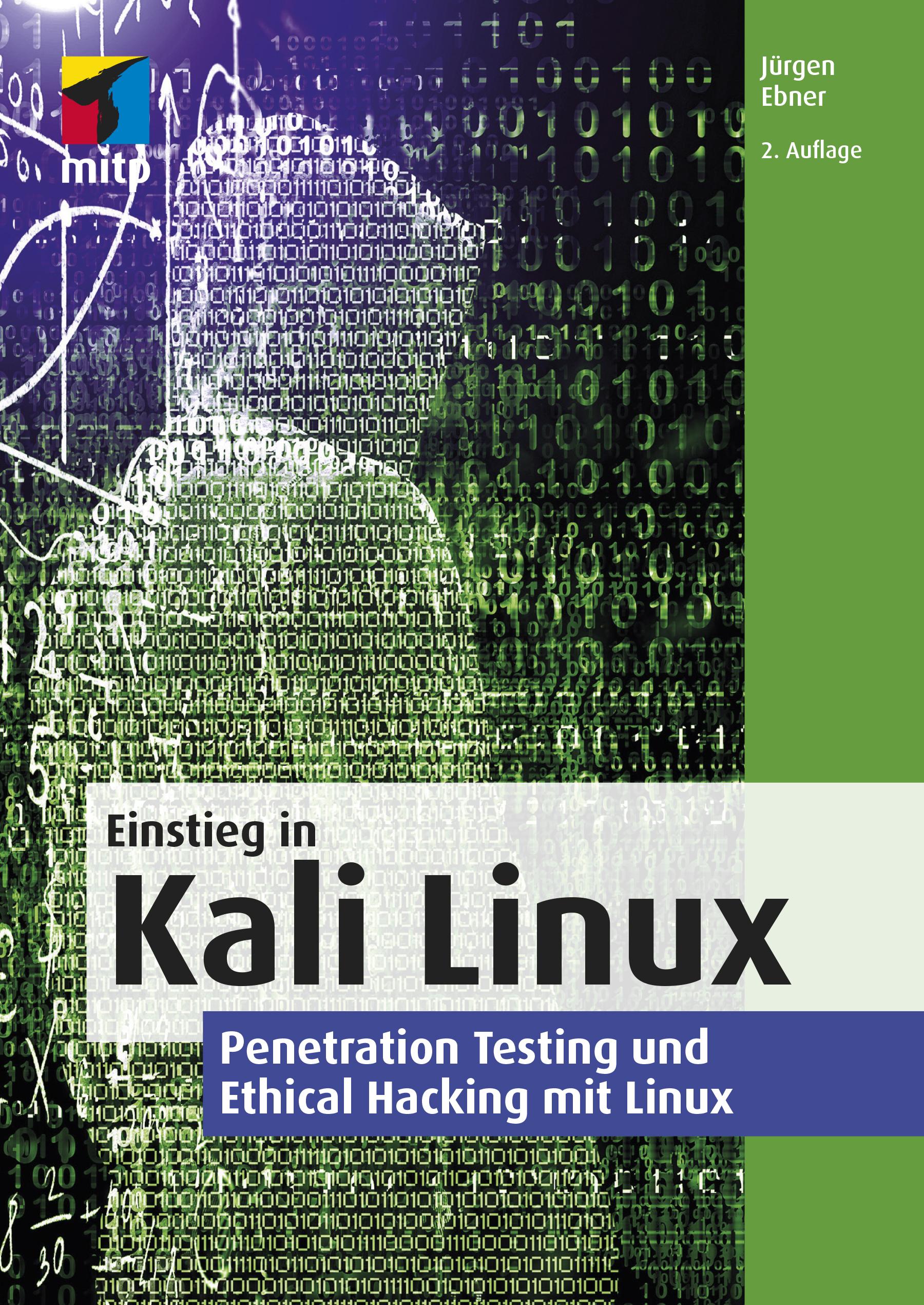 Vorderes Coverbild Einstieg in Kali Linux