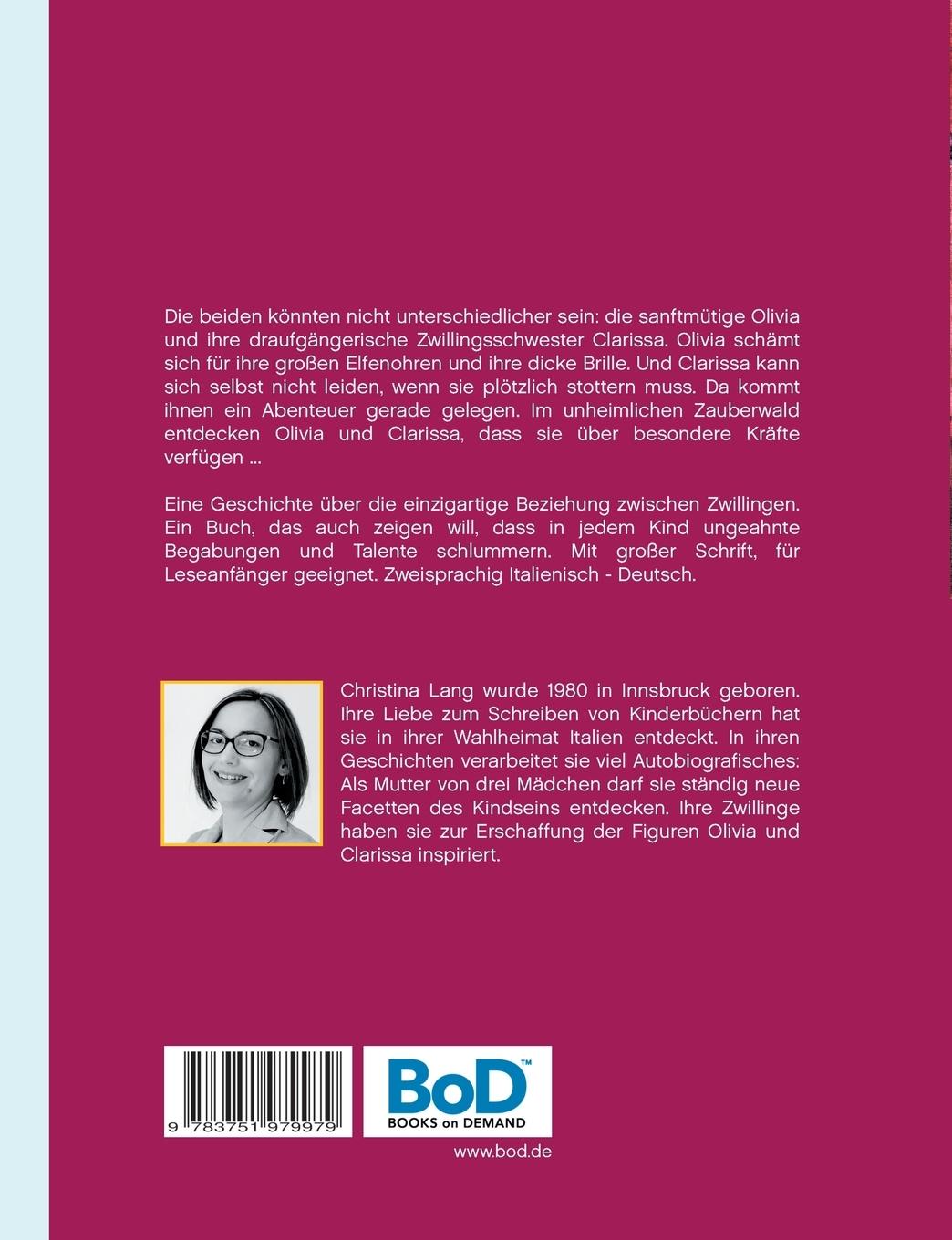 Rückseitencover Olivia & Clarissa