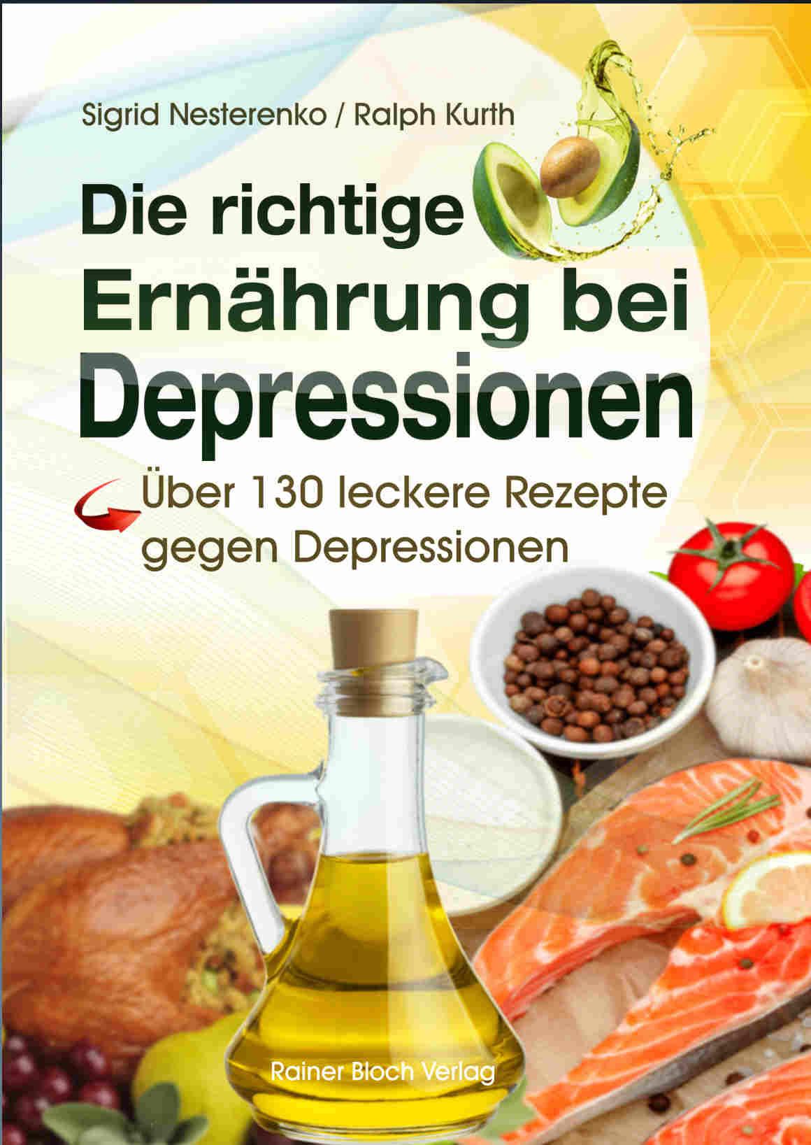 Vorderes Coverbild Die richtige Ernährung bei Depressionen