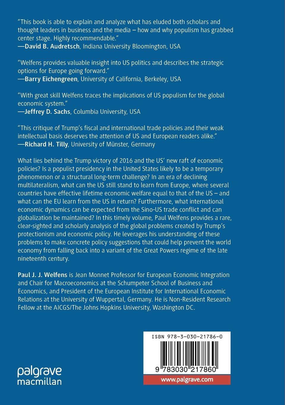 Rückseitencover The Global Trump