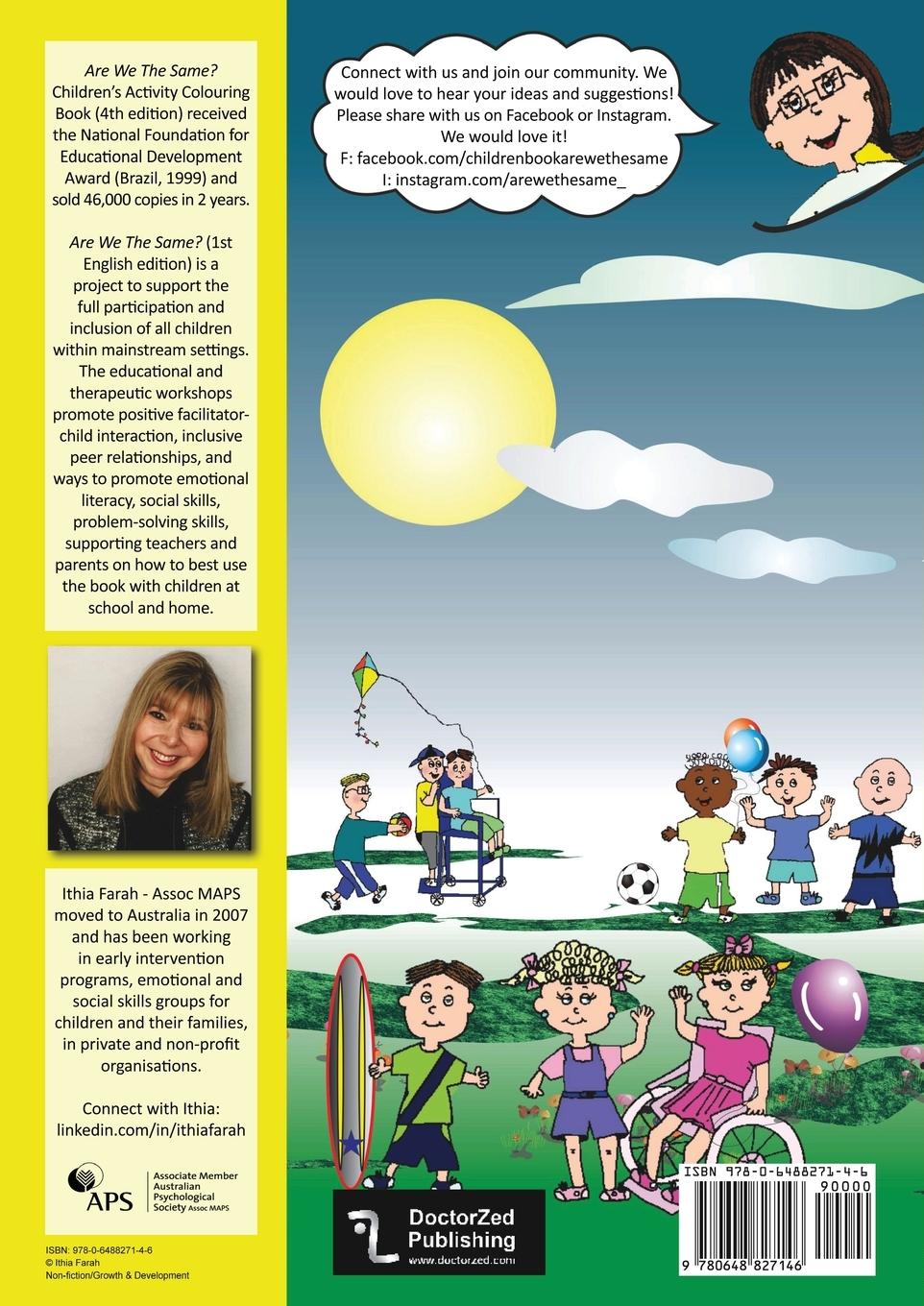 Rückseitencover Are We The Same? Ancillary Book for Parents, Teachers and SLOs