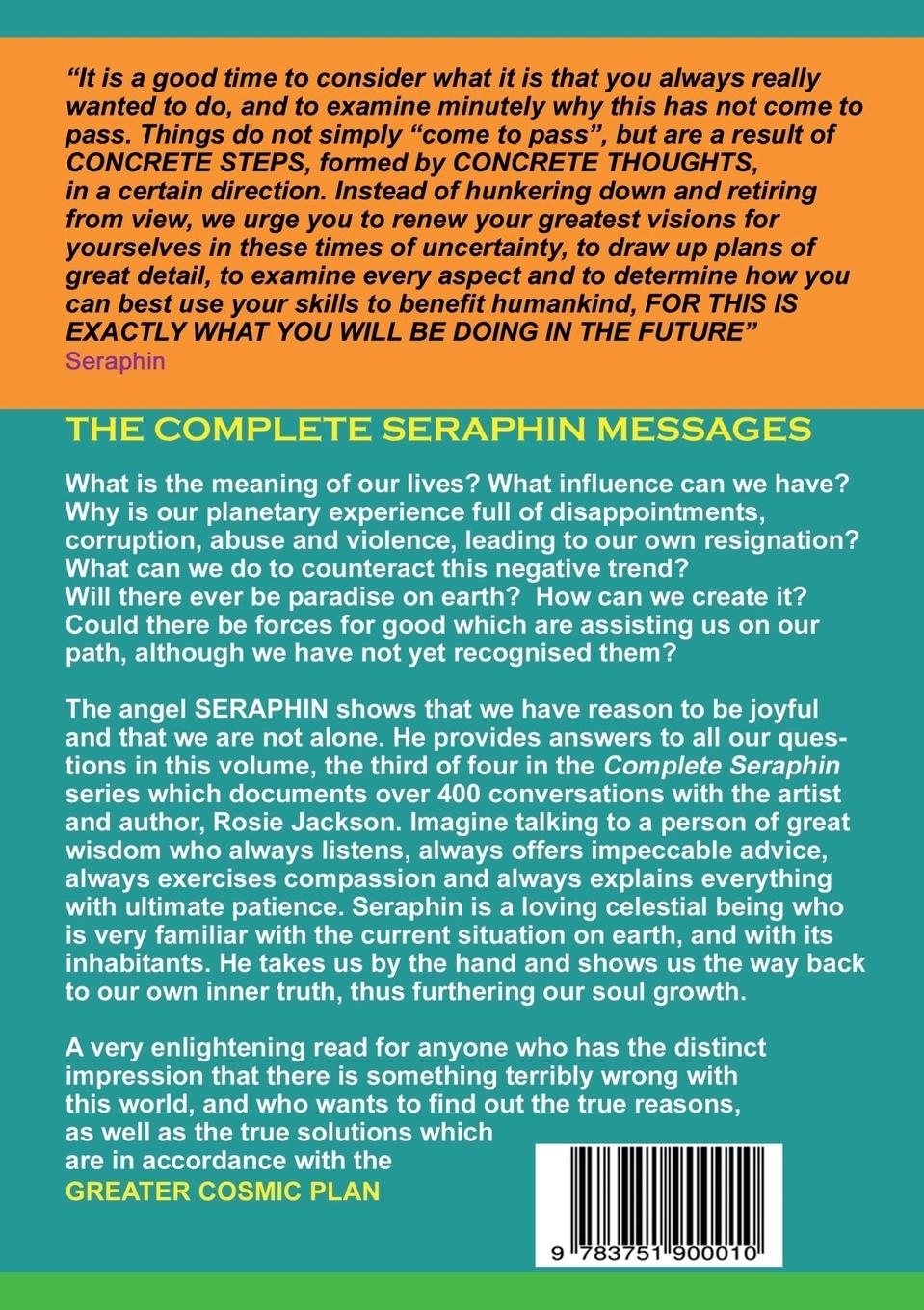 Rückseitencover The Complete Seraphin Messages, Volume 3