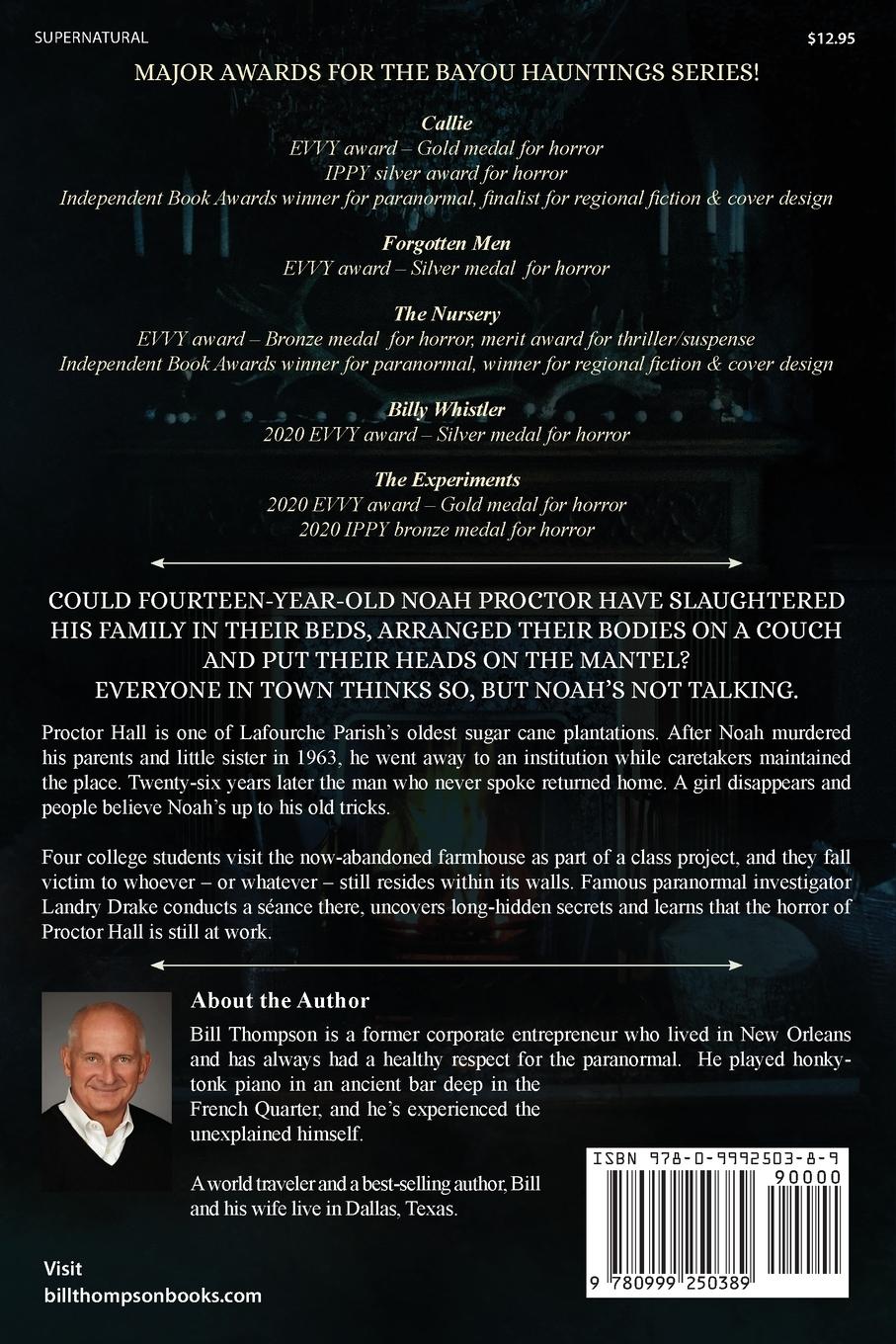 Rückseitencover The Proctor Hall Horror