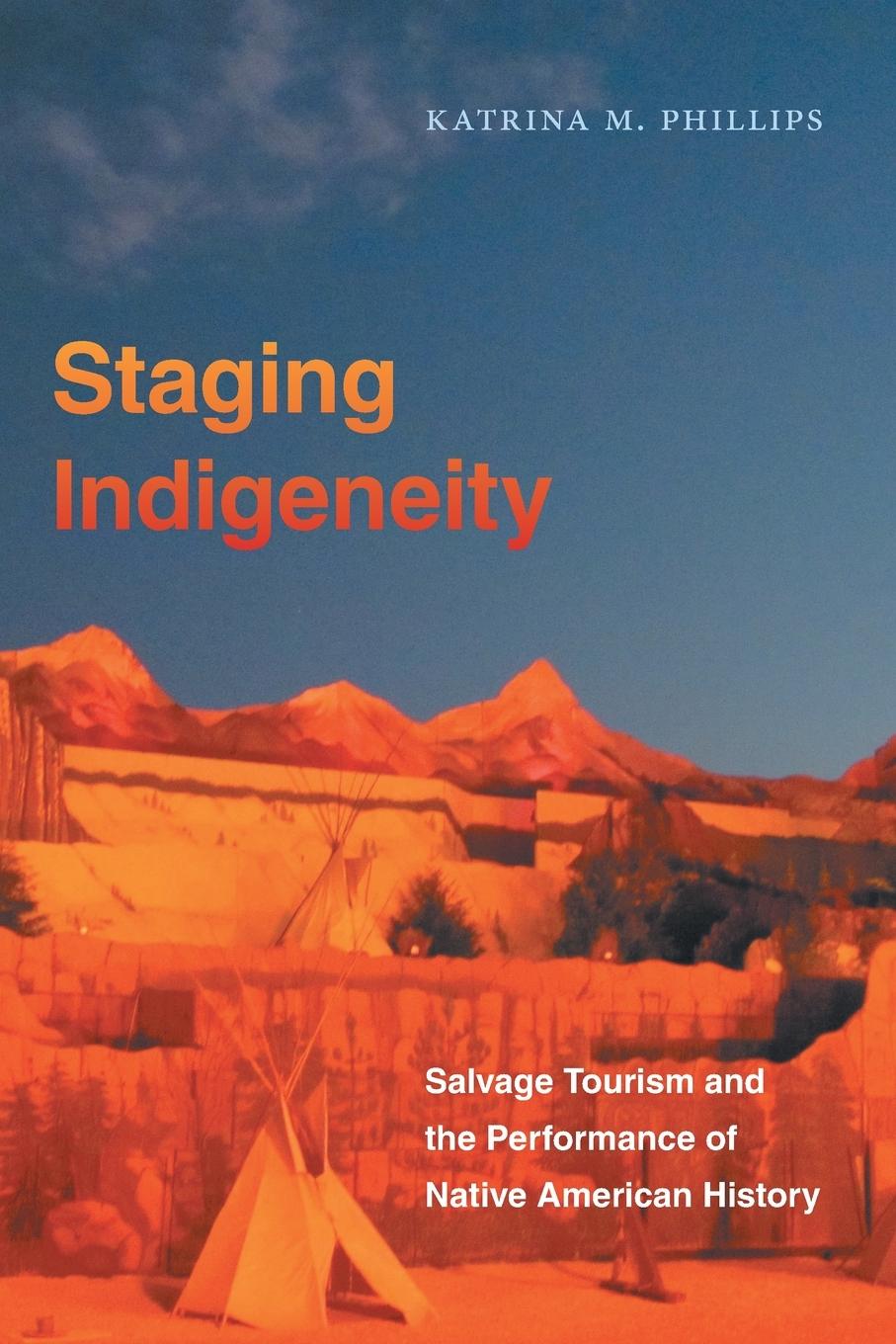 Vorderes Coverbild Staging Indigeneity