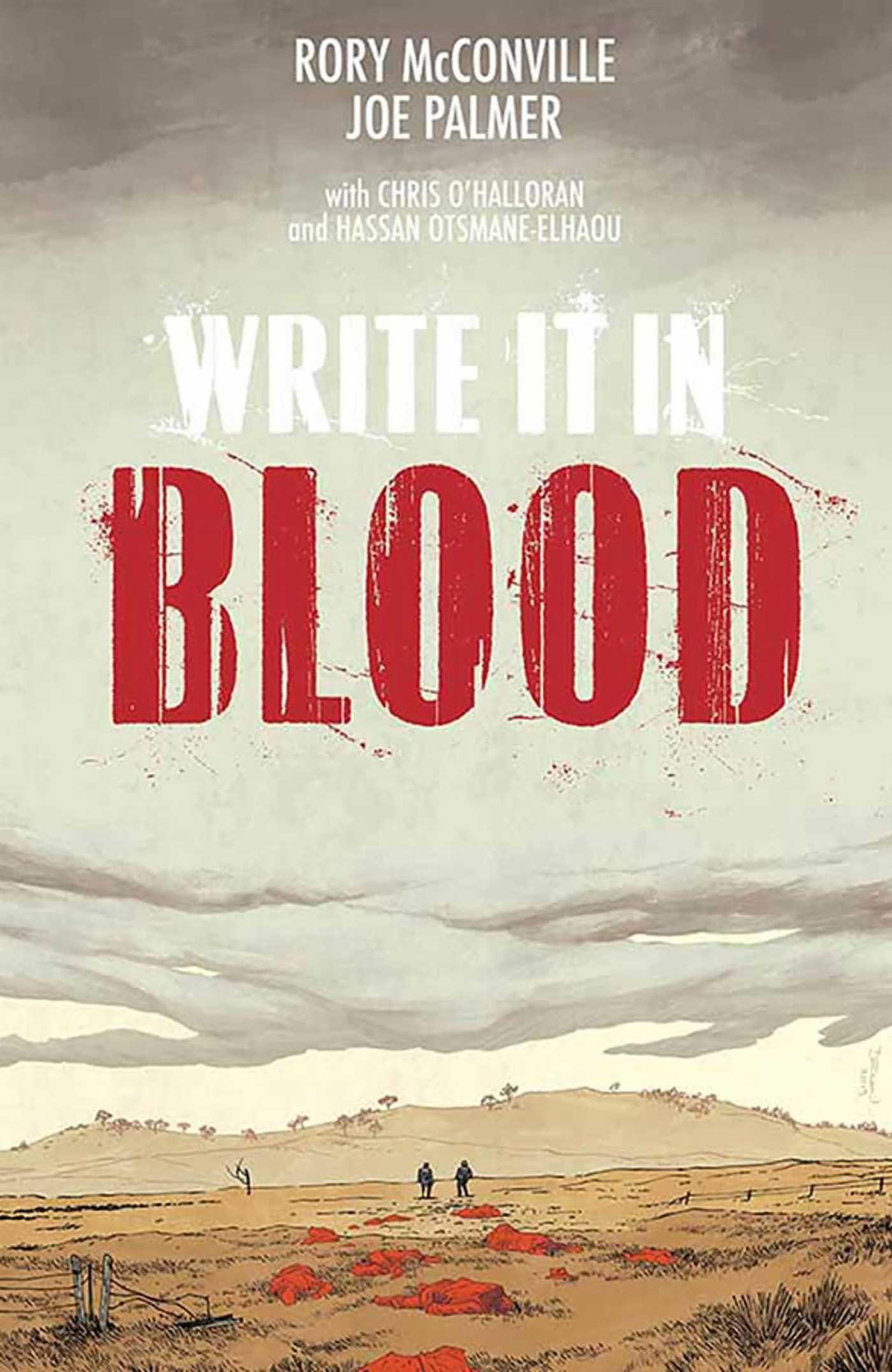Vorderes Coverbild Write It In Blood