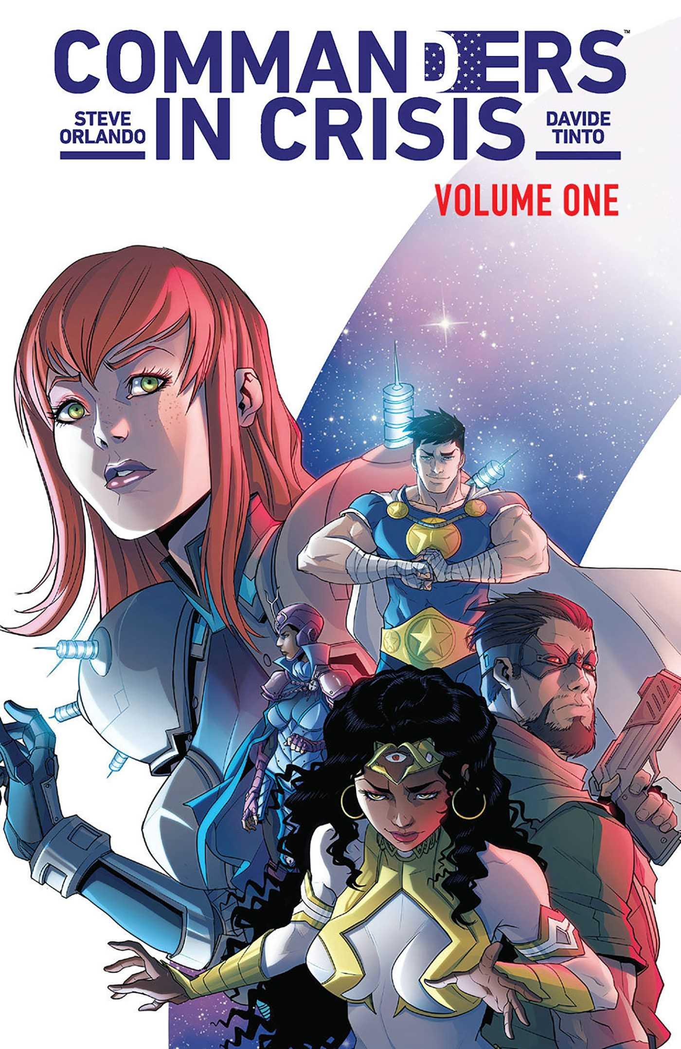 Vorderes Coverbild Commanders in Crisis Volume 1: The Action