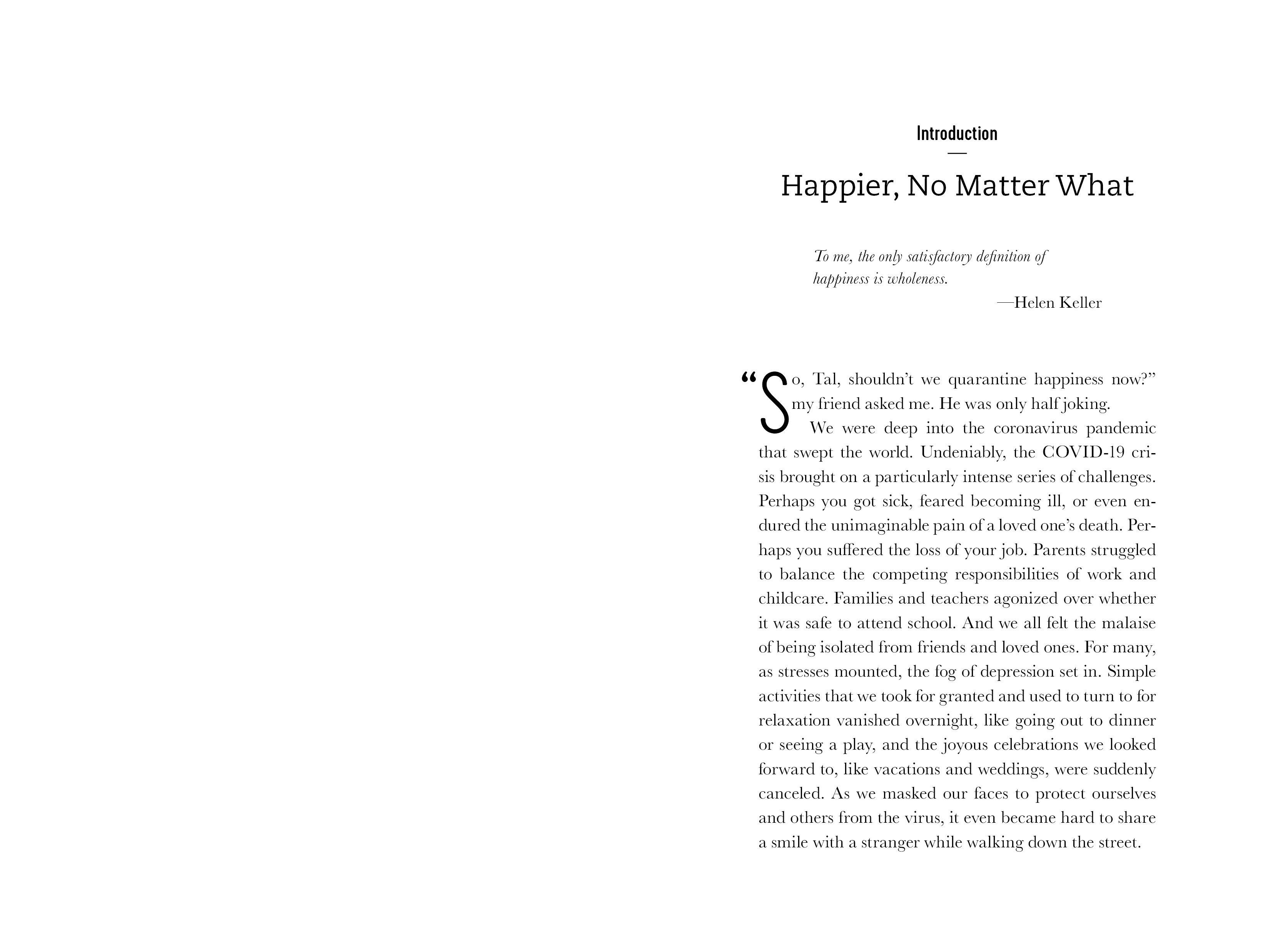 Beispielinhalt (Bild) Happier, No Matter What