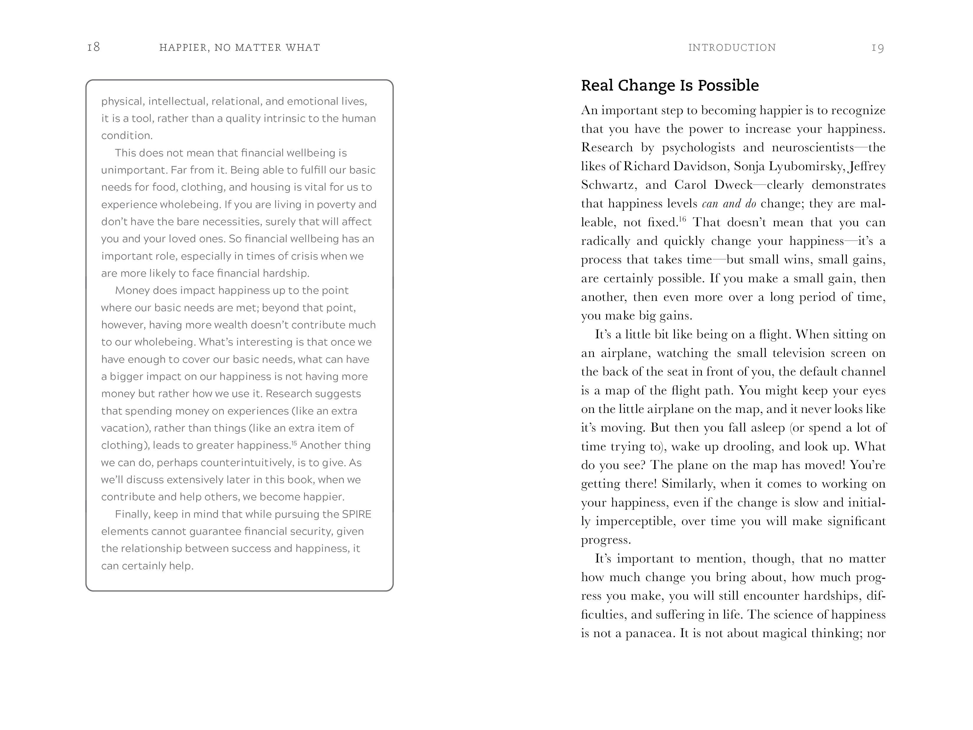 Beispielinhalt (Bild) Happier, No Matter What