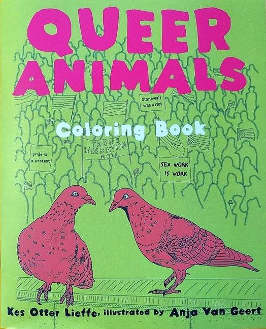 Vorderes Coverbild Queer Animals Coloring Book