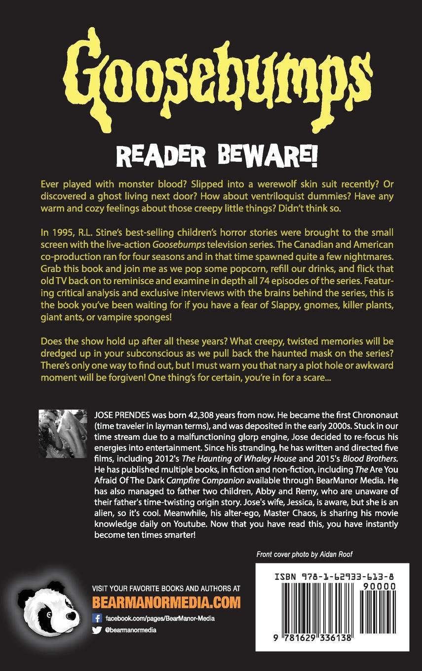 Rückseitencover Viewer Beware! The Goosebumps TV Companion (hardback)