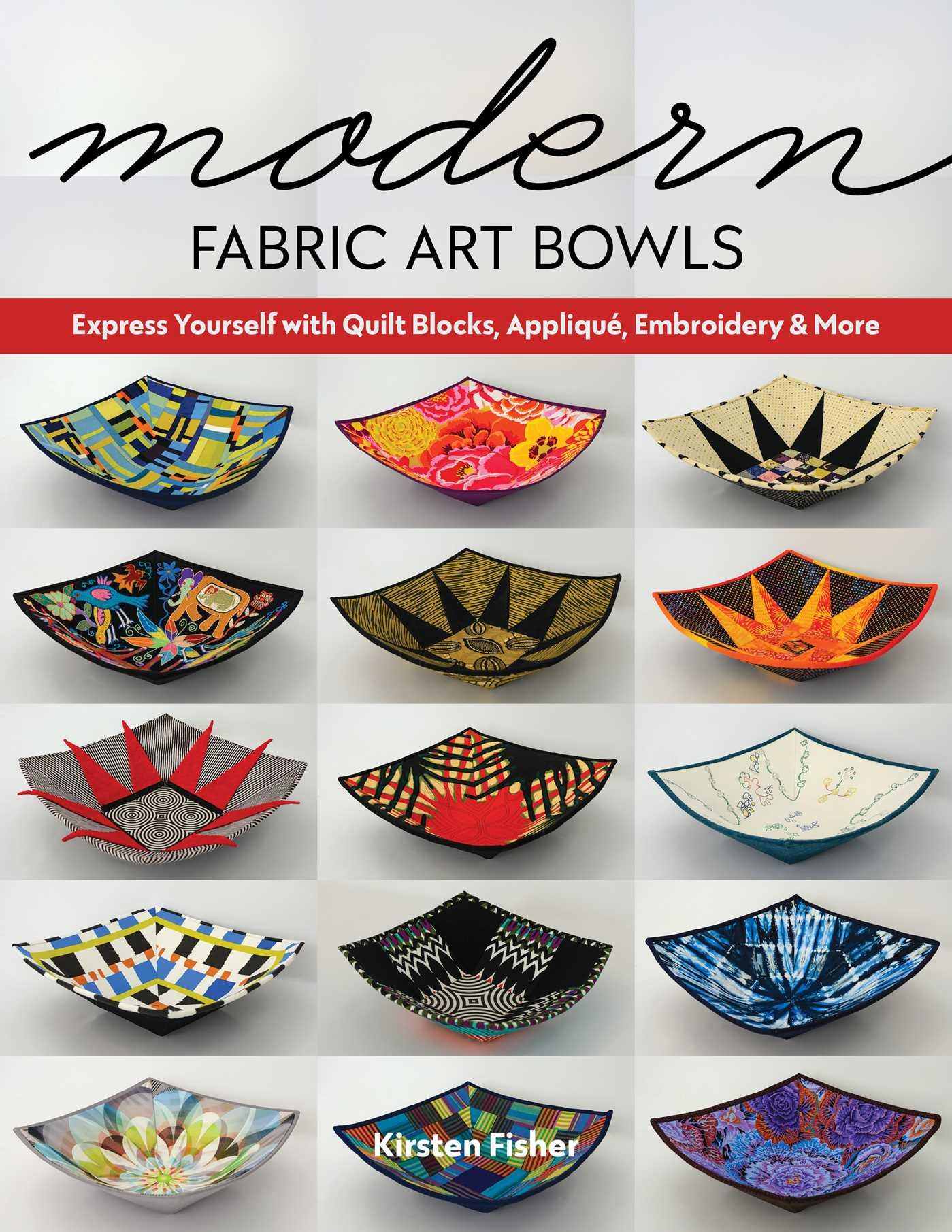 Vorderes Coverbild Modern Fabric Art Bowls