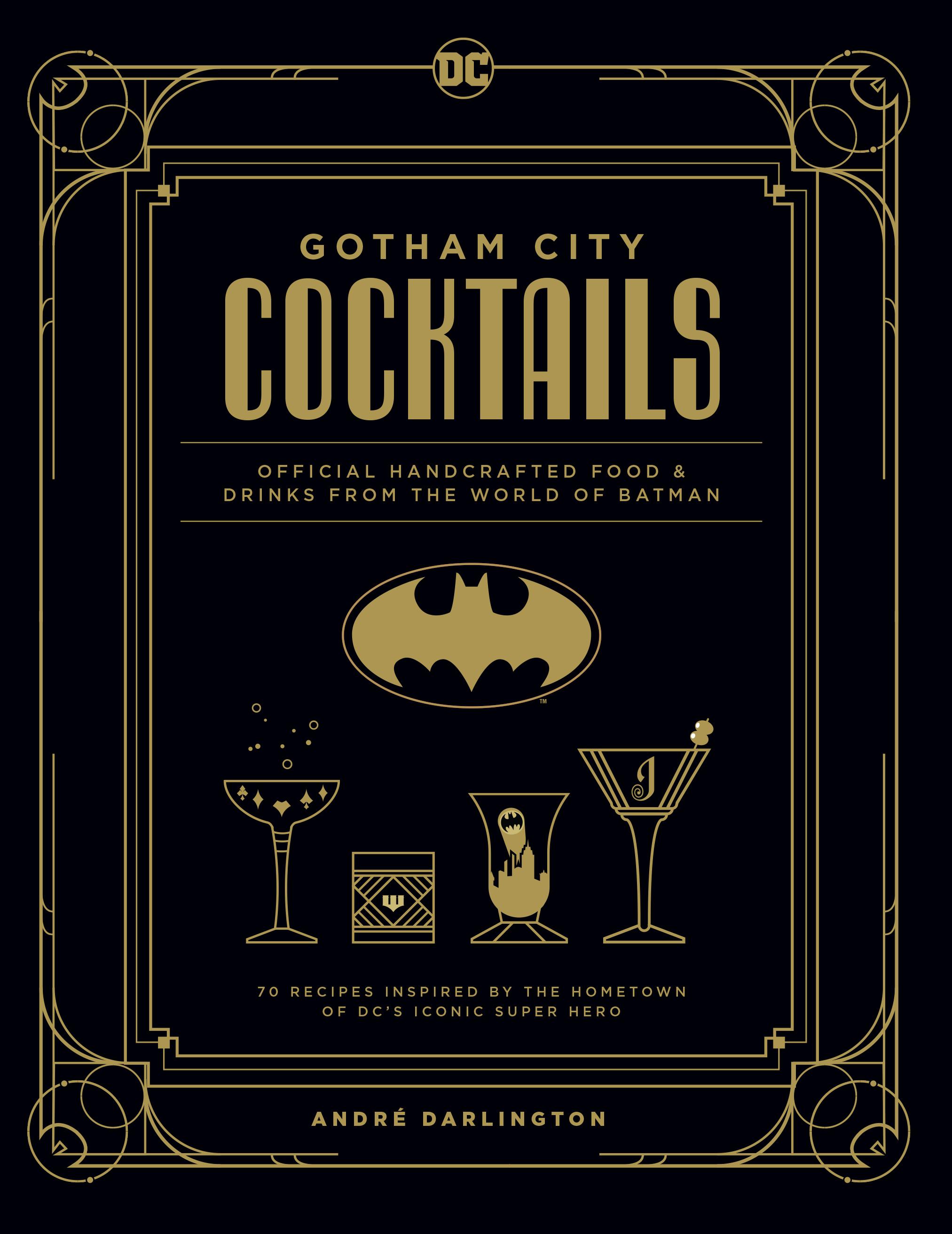 Vorderes Coverbild Gotham City Cocktails
