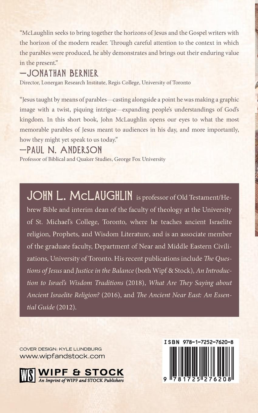 Rückseitencover Parables of Jesus