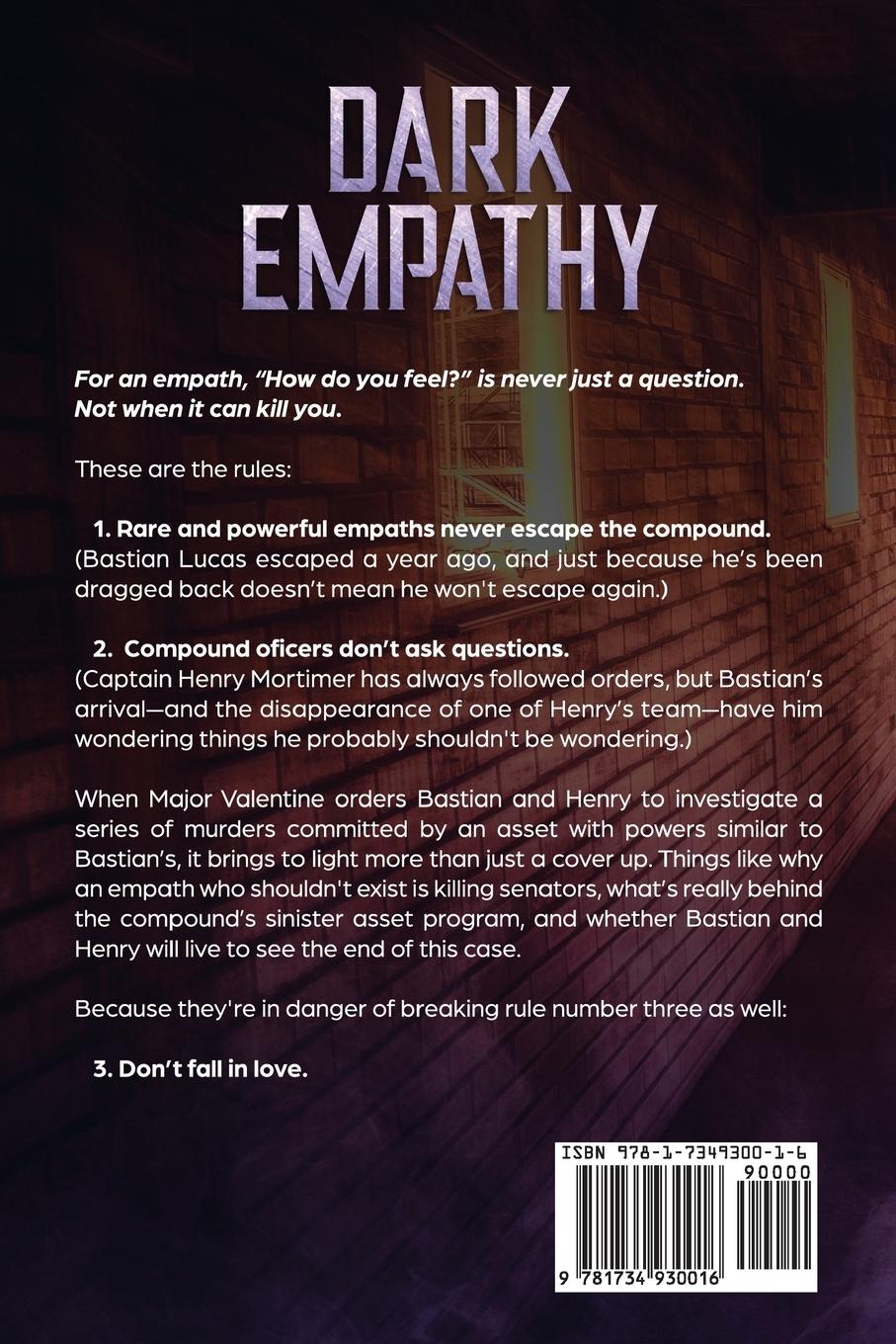 Rückseitencover Dark Empathy