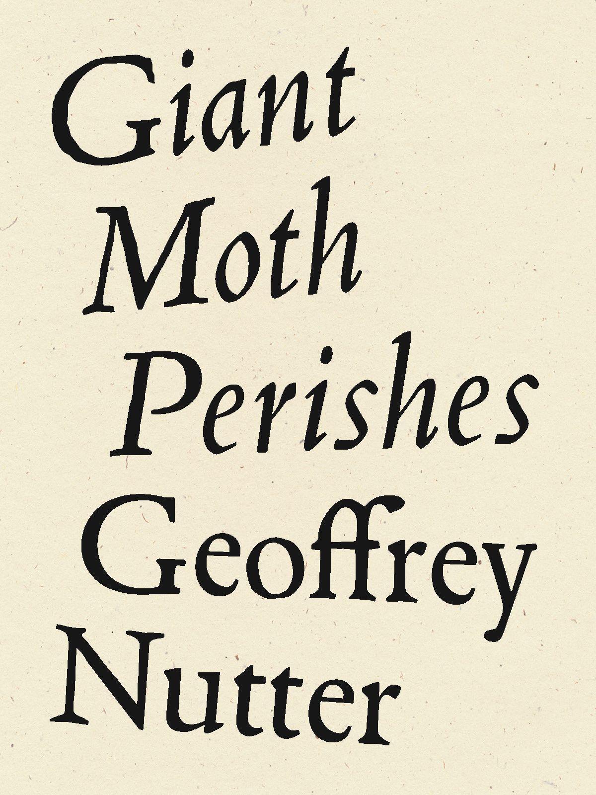 Vorderes Coverbild Giant Moth Perishes