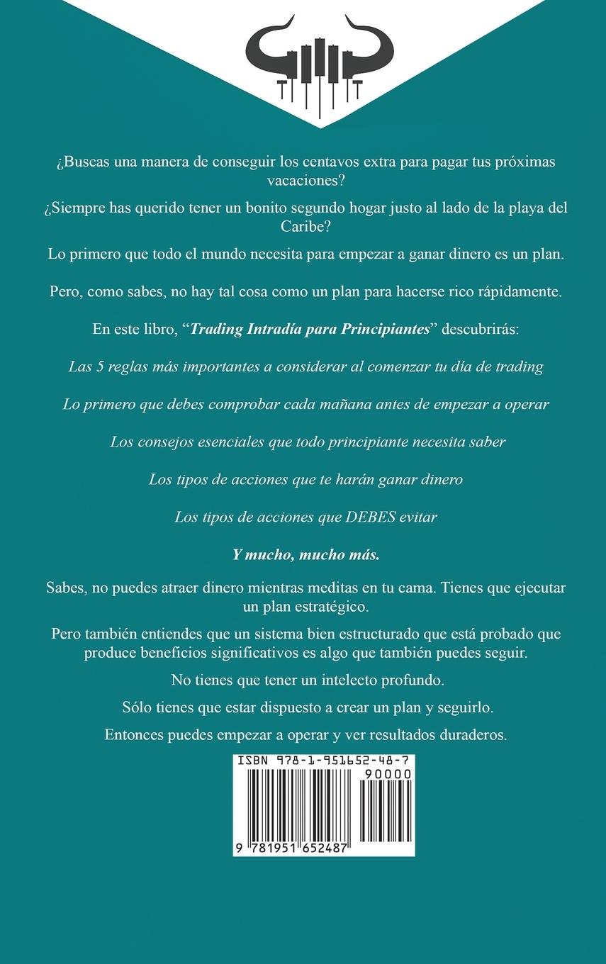 Rückseitencover Trading Intradía Para Principiantes