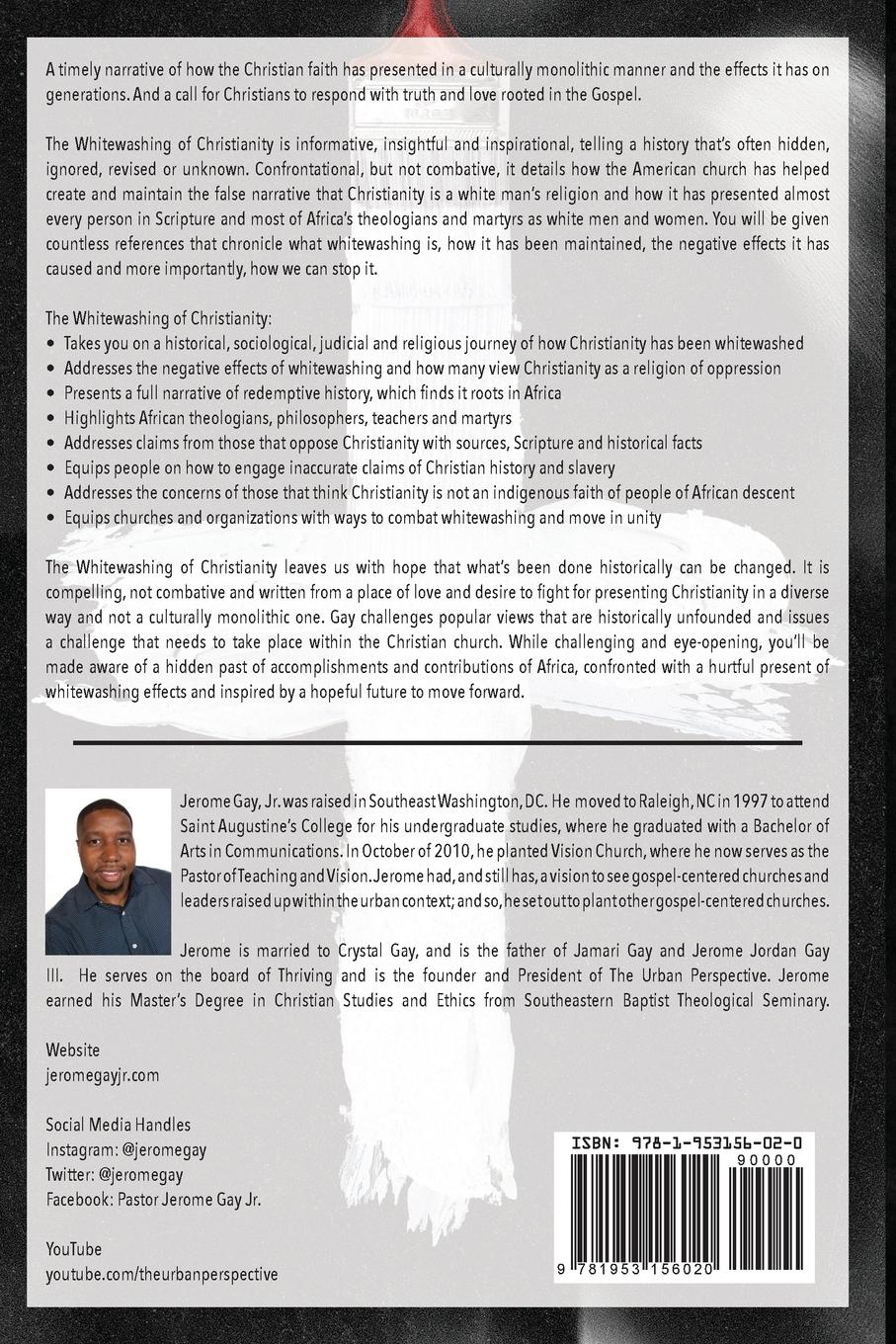 Rückseitencover The Whitewashing of Christianity