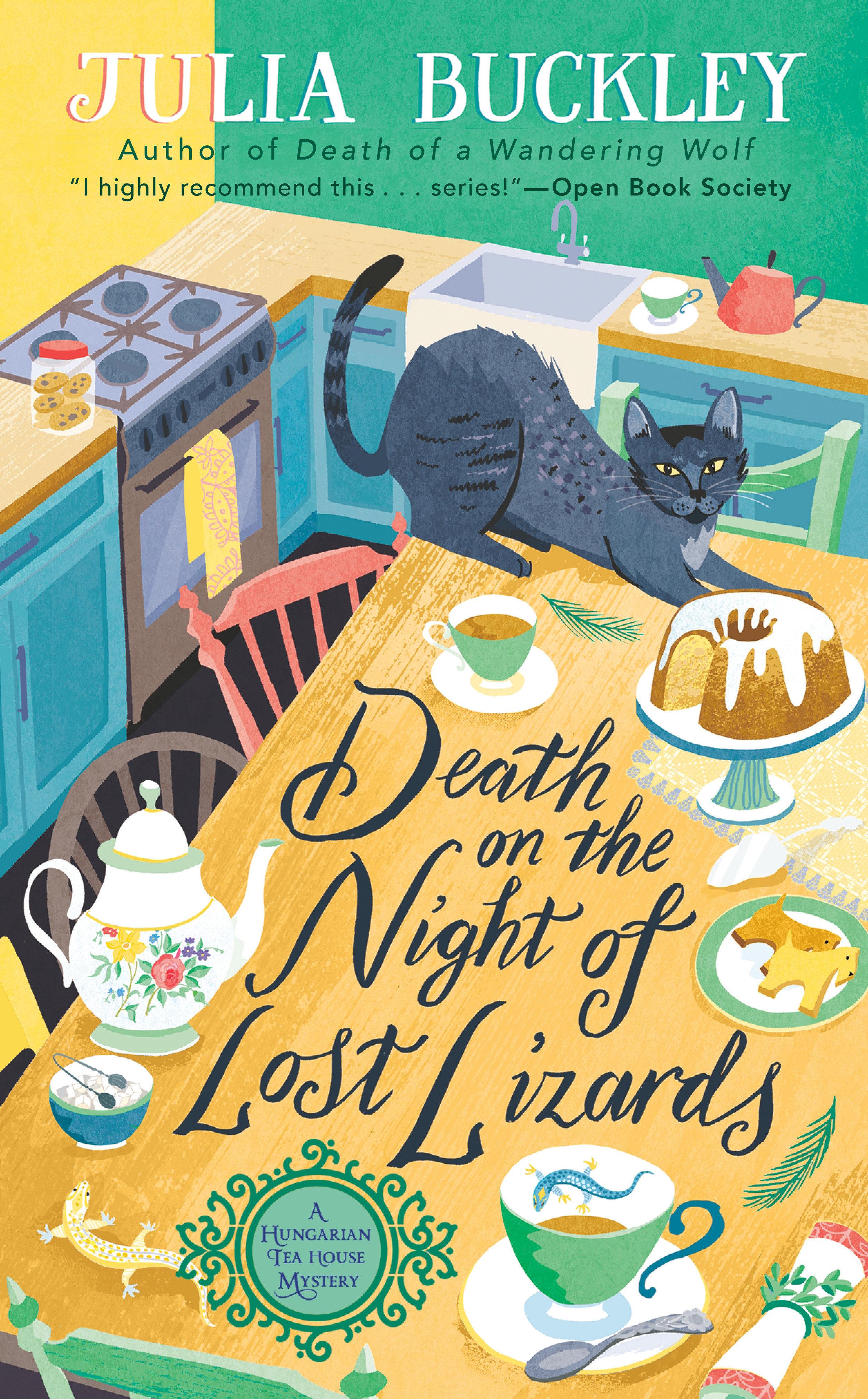 Vorderes Coverbild Death on the Night of Lost Lizards