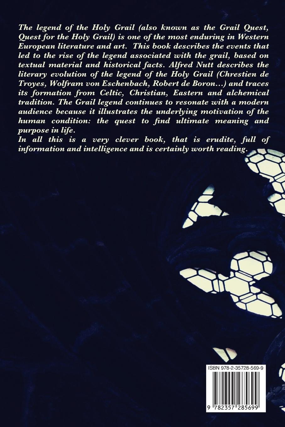 Rückseitencover Studies on the Legend of the Holy Grail