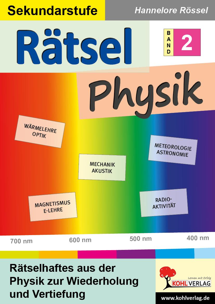 Vorderes Coverbild Rätsel Physik / Band 2