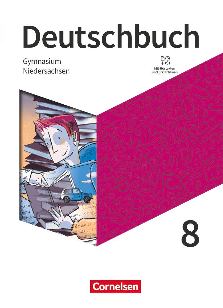 Vorderes Coverbild Deutschbuch Gymnasium - Niedersachsen - Neue Ausgabe. 8. Schuljahr - Schülerbuch