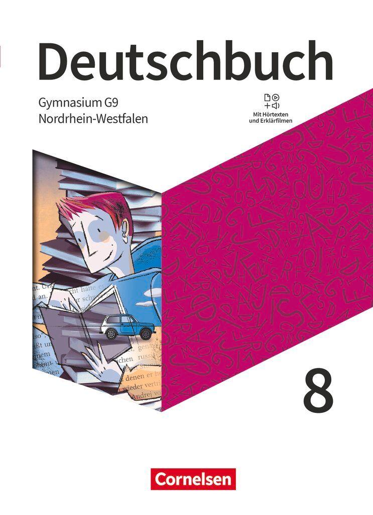 Vorderes Coverbild Deutschbuch Gymnasium 8. Schuljahr - Nordrhein-Westfalen - Schülerbuch