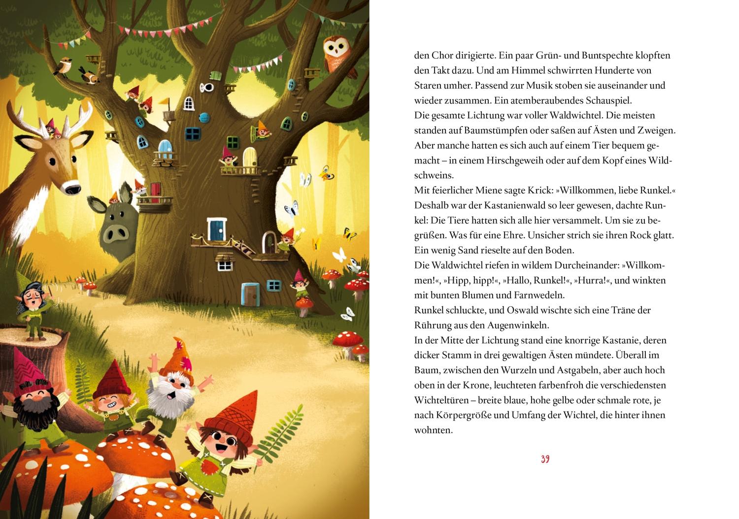 Beispielinhalt (Bild) Jeppe & Oswald 2. Willkommen in der Wichtelwelt