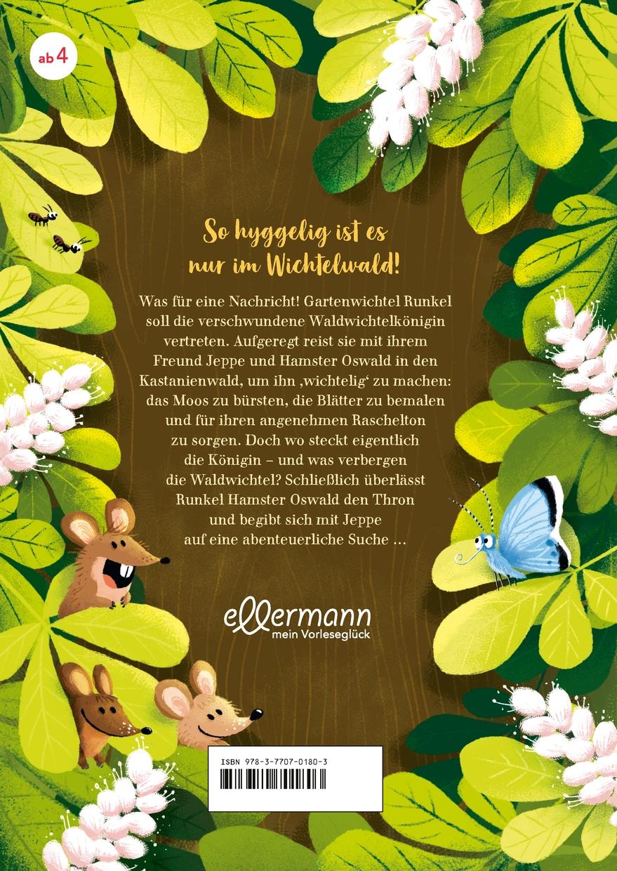 Rückseitencover Jeppe & Oswald 2. Willkommen in der Wichtelwelt