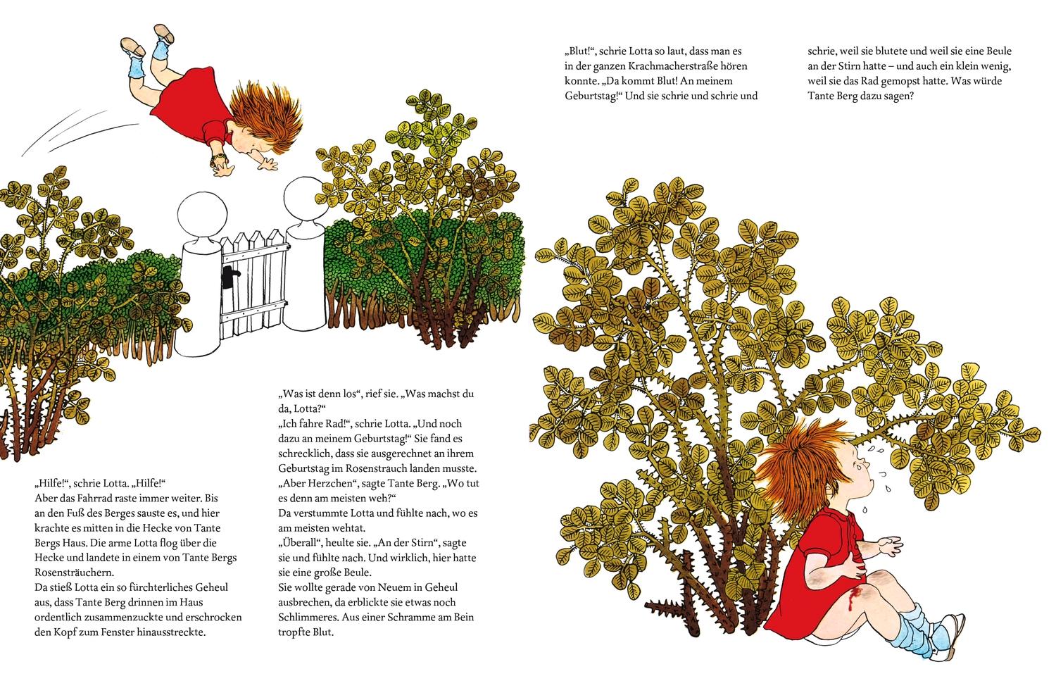 Beispielinhalt (Bild) Das große Buch von Lotta